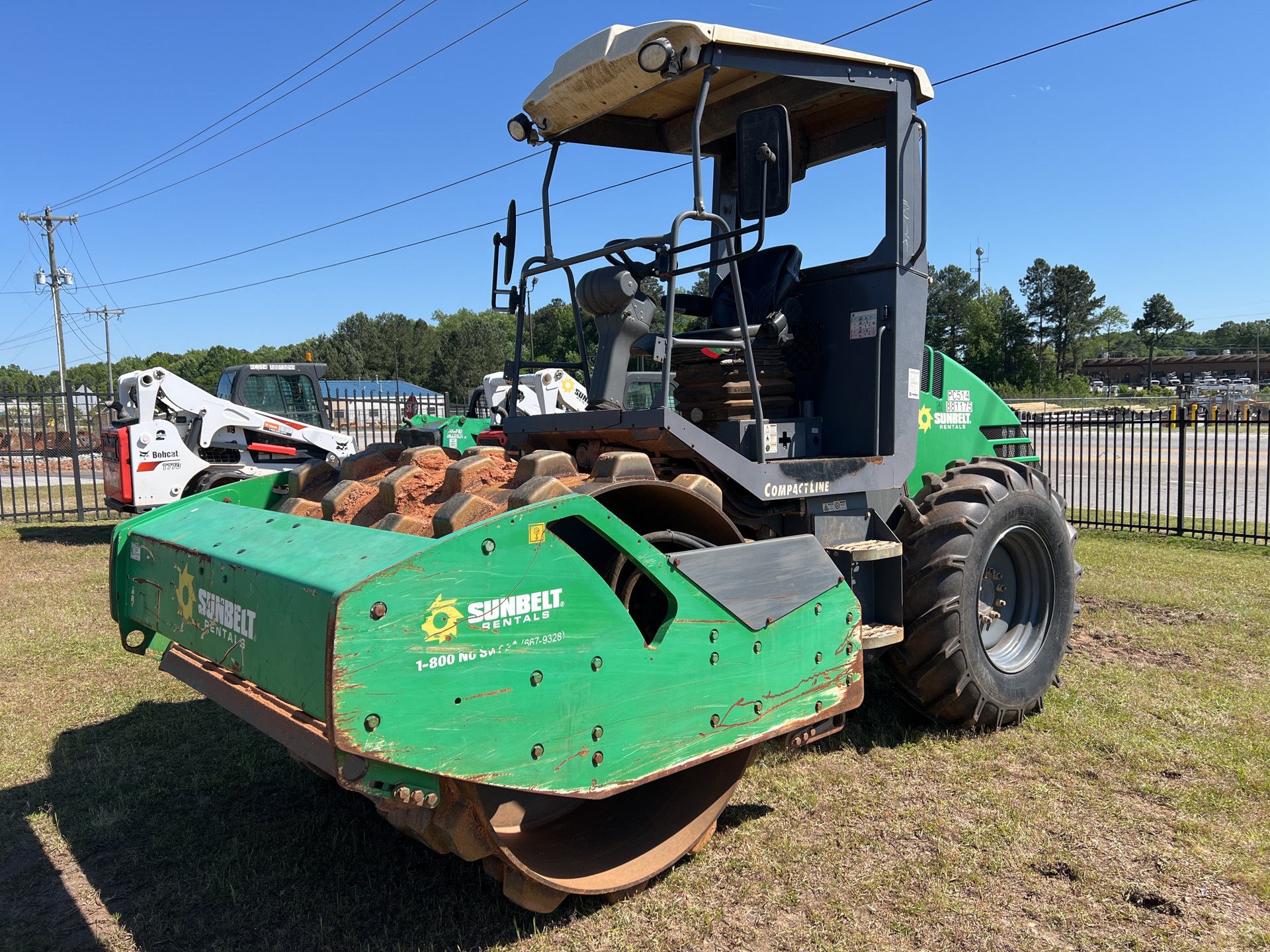 2016 Hamm H7iP Padfoot Drum Compactor