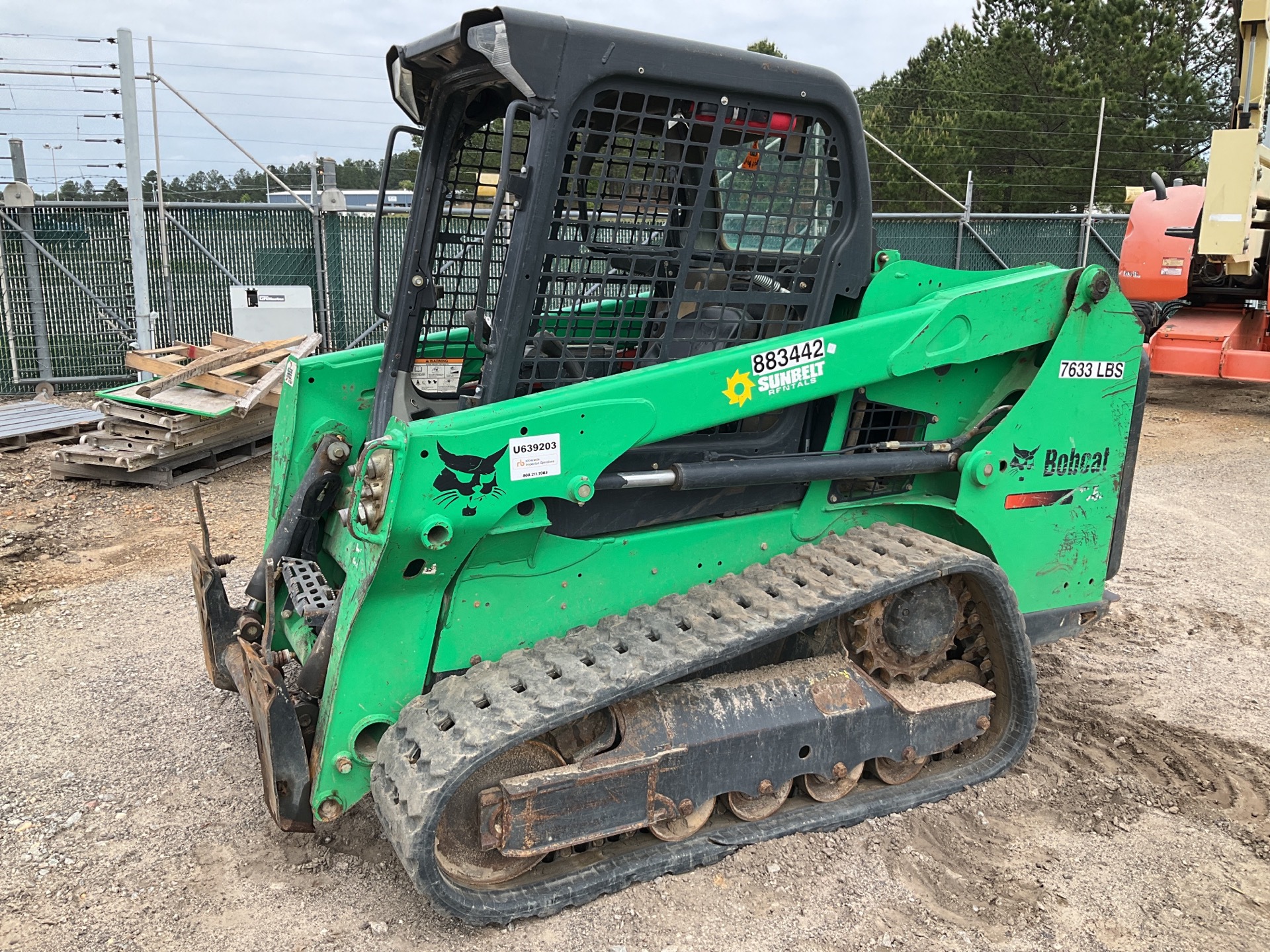 2016 Bobcat T550 Compact Track Loader