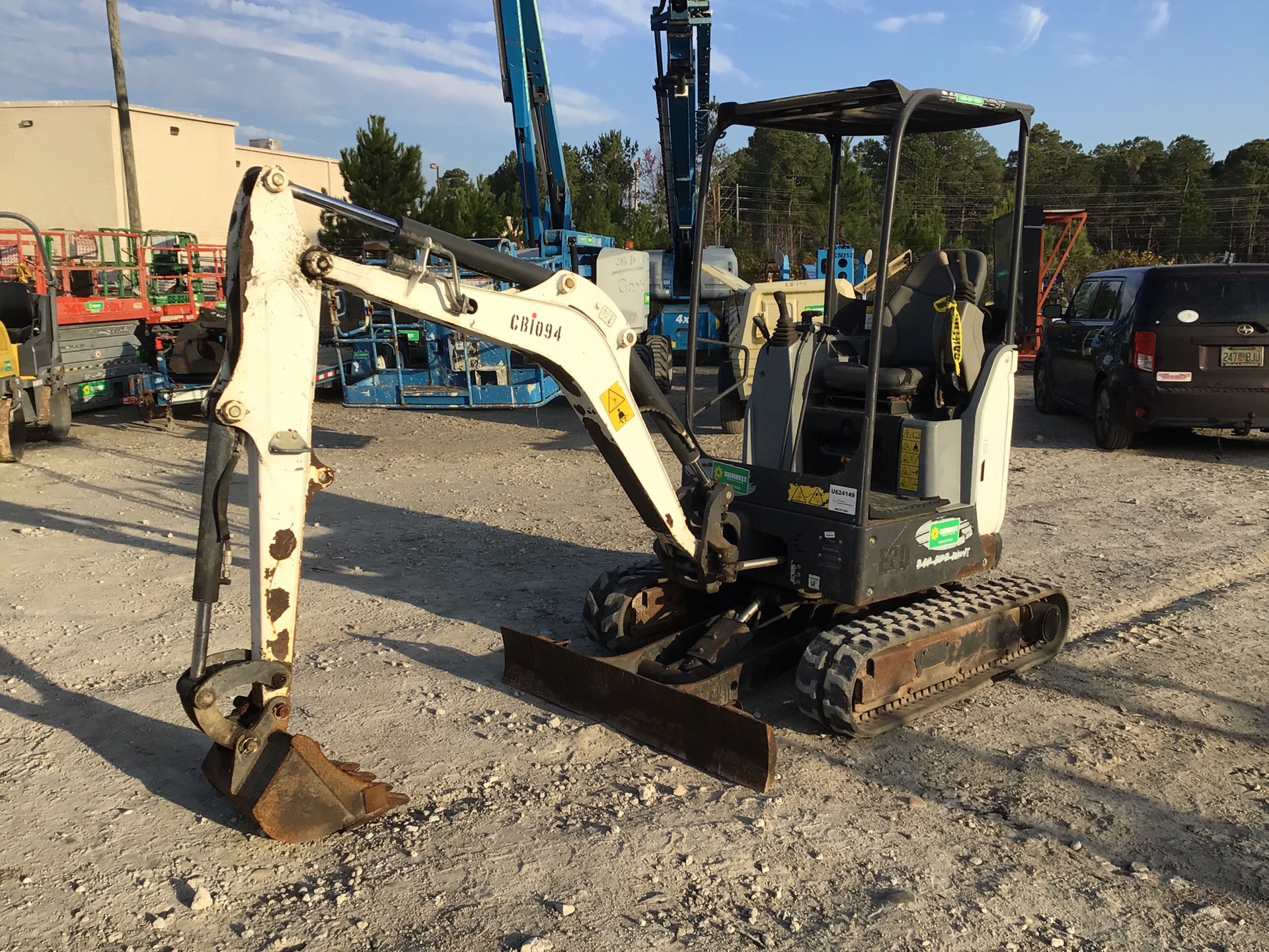 2016 Bobcat E20 Mini Excavator