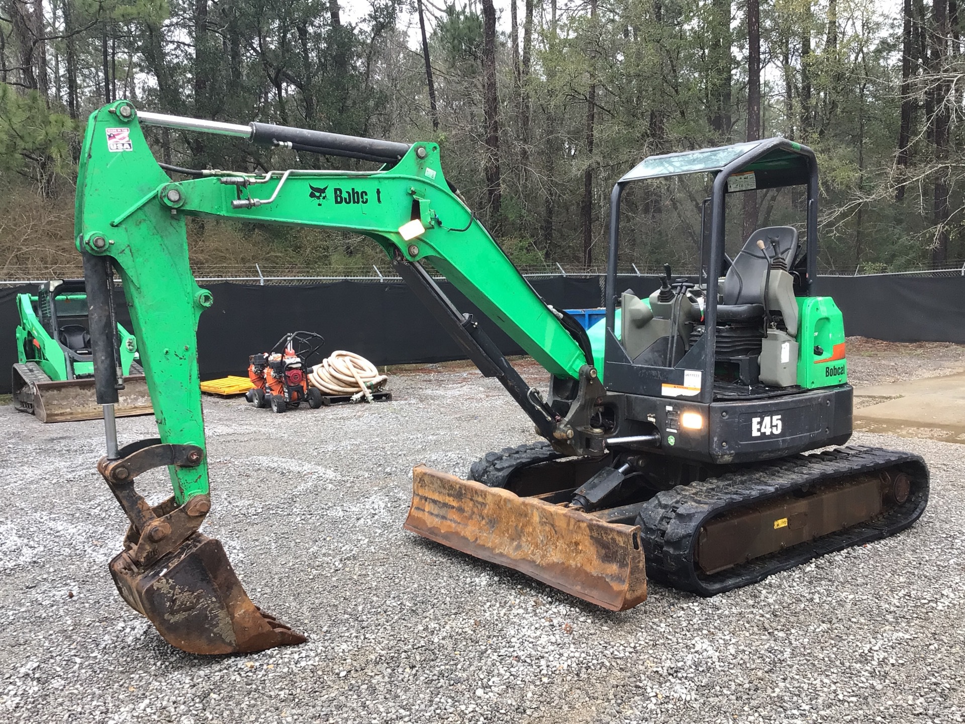 2016 Bobcat E45 Mini Excavator