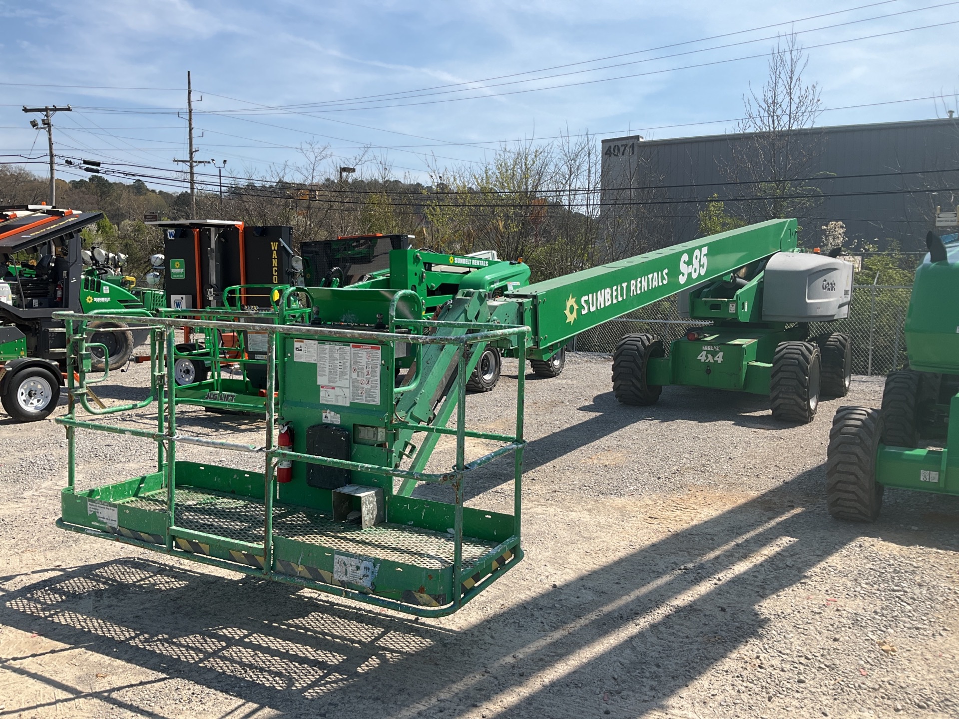 2015 Genie S-85 4WD Dual Fuel Telescopic Boom Lift