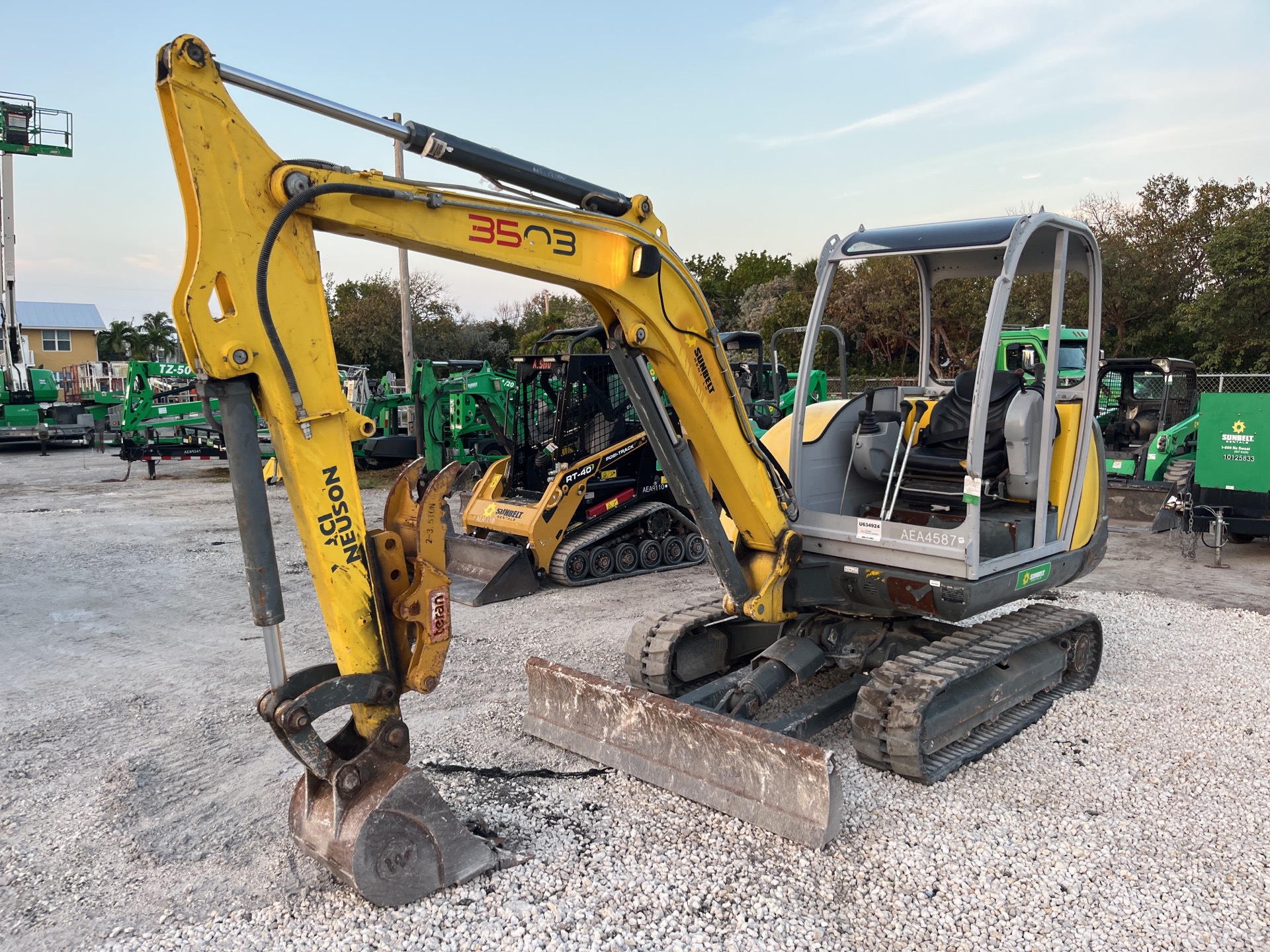 2018 Wacker Neuson 3503RD Mini Excavator