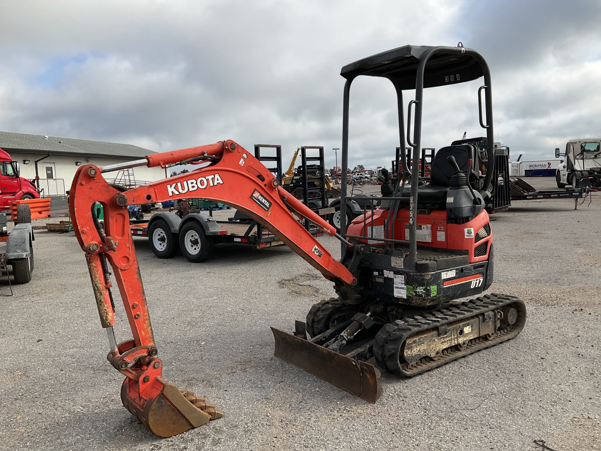 2017 Kubota U17 Mini Excavator