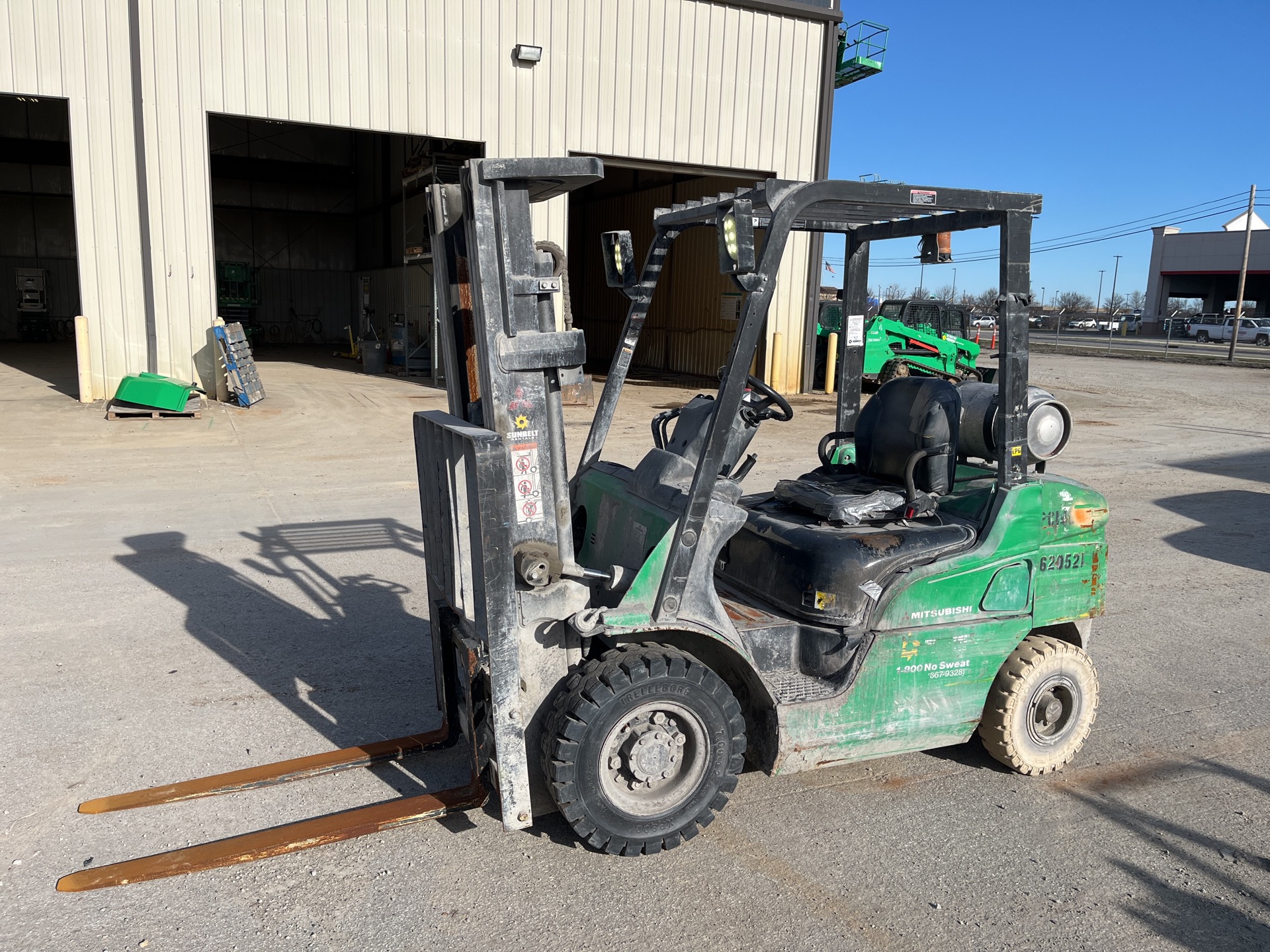 2014 Mitsubishi FG25N Pneumatic Tire Forklift