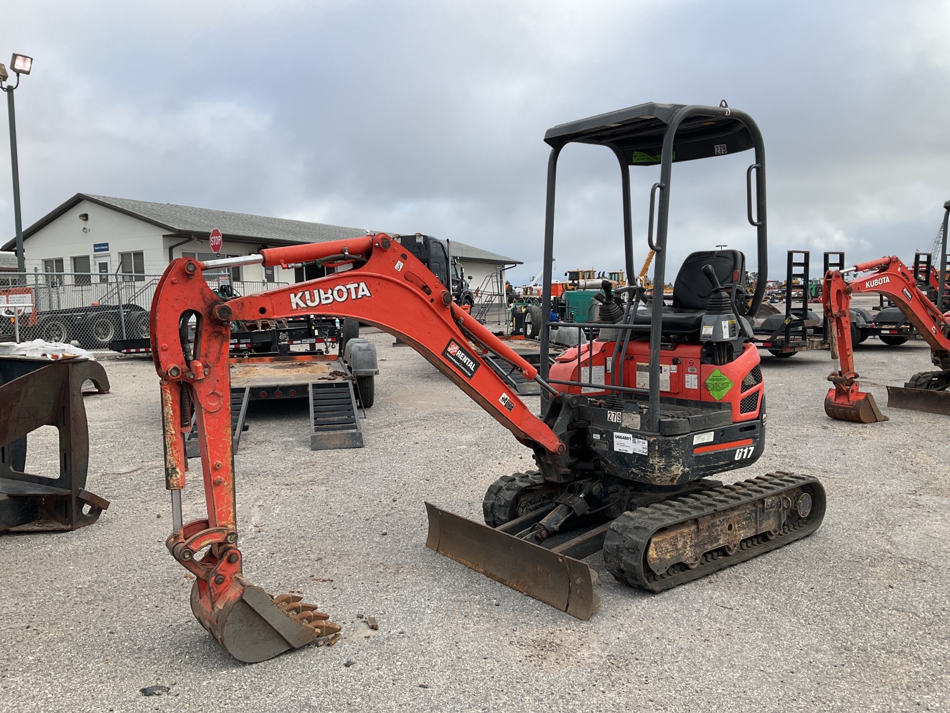 2017 Kubota U17 Mini Excavator