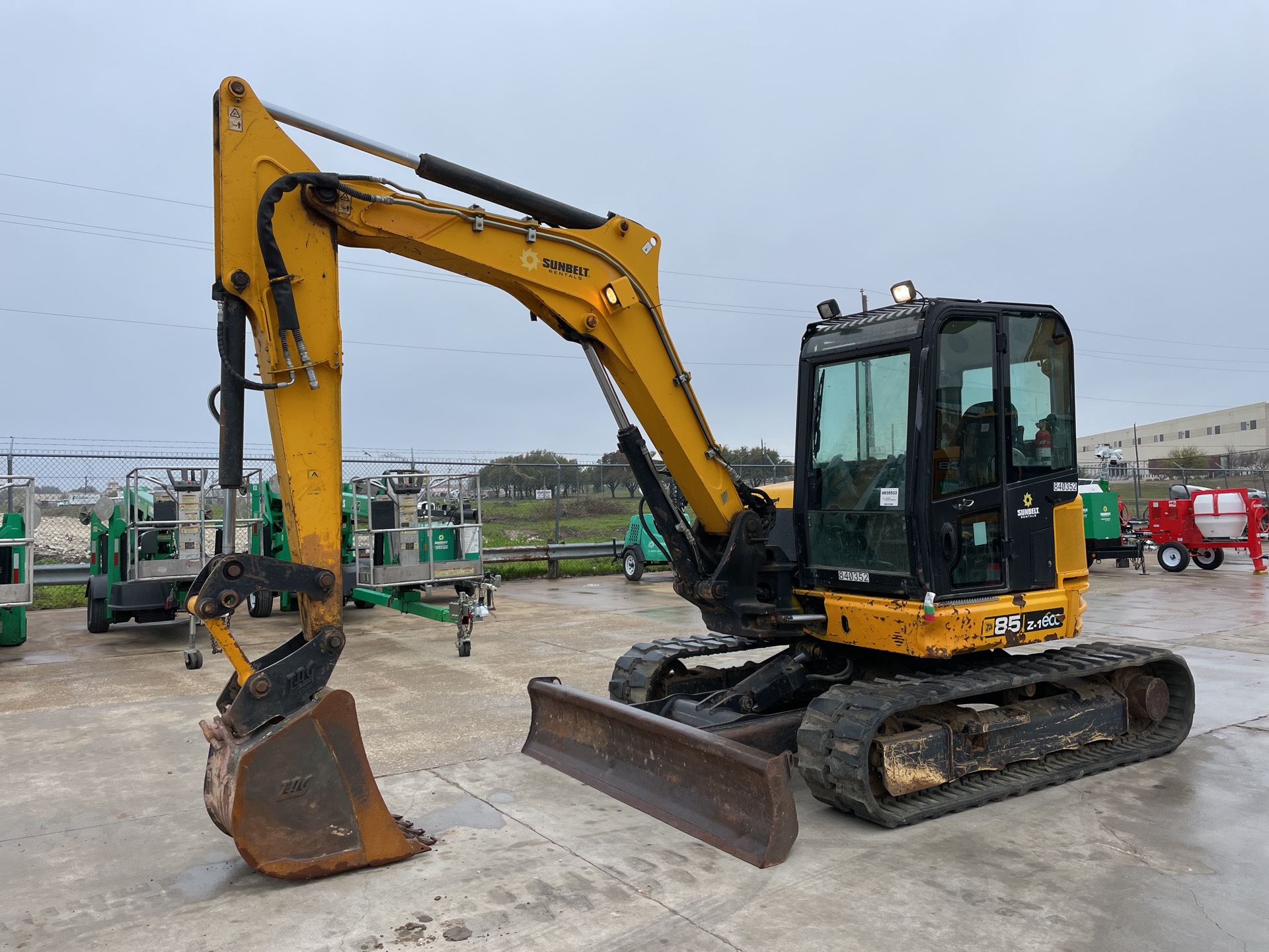 2016 JCB 85Z-1 Eco Mini Excavator