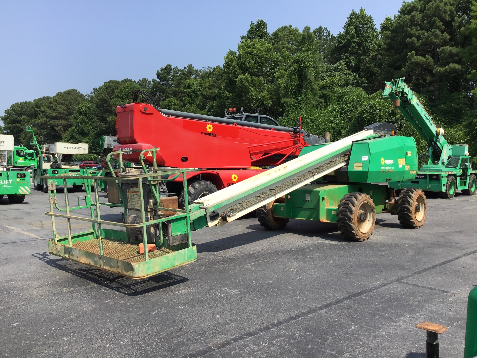 2014 JLG 600S 4WD Diesel Telescopic Boom Lift