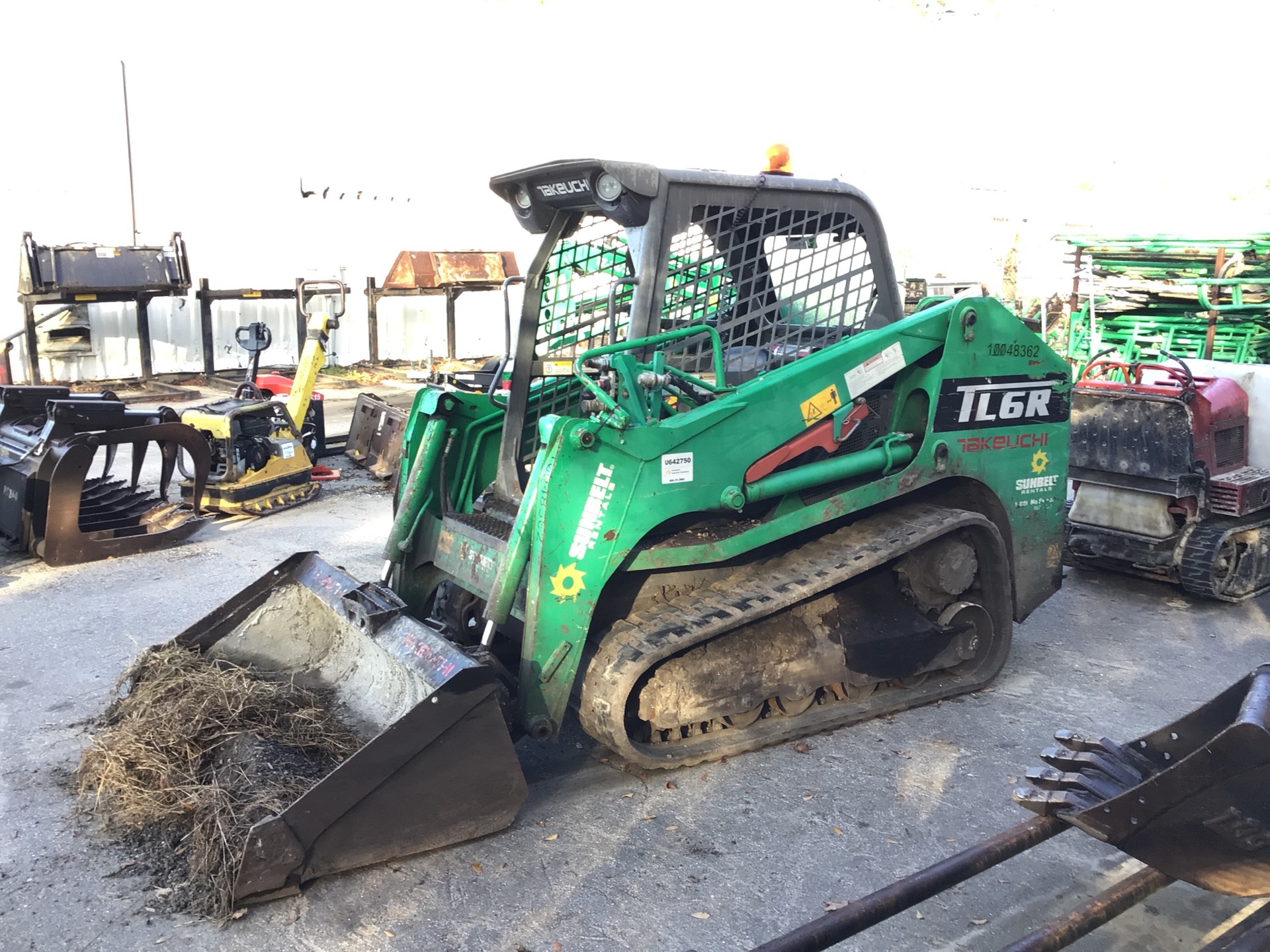 2018 Takeuchi TL6R Compact Track Loader