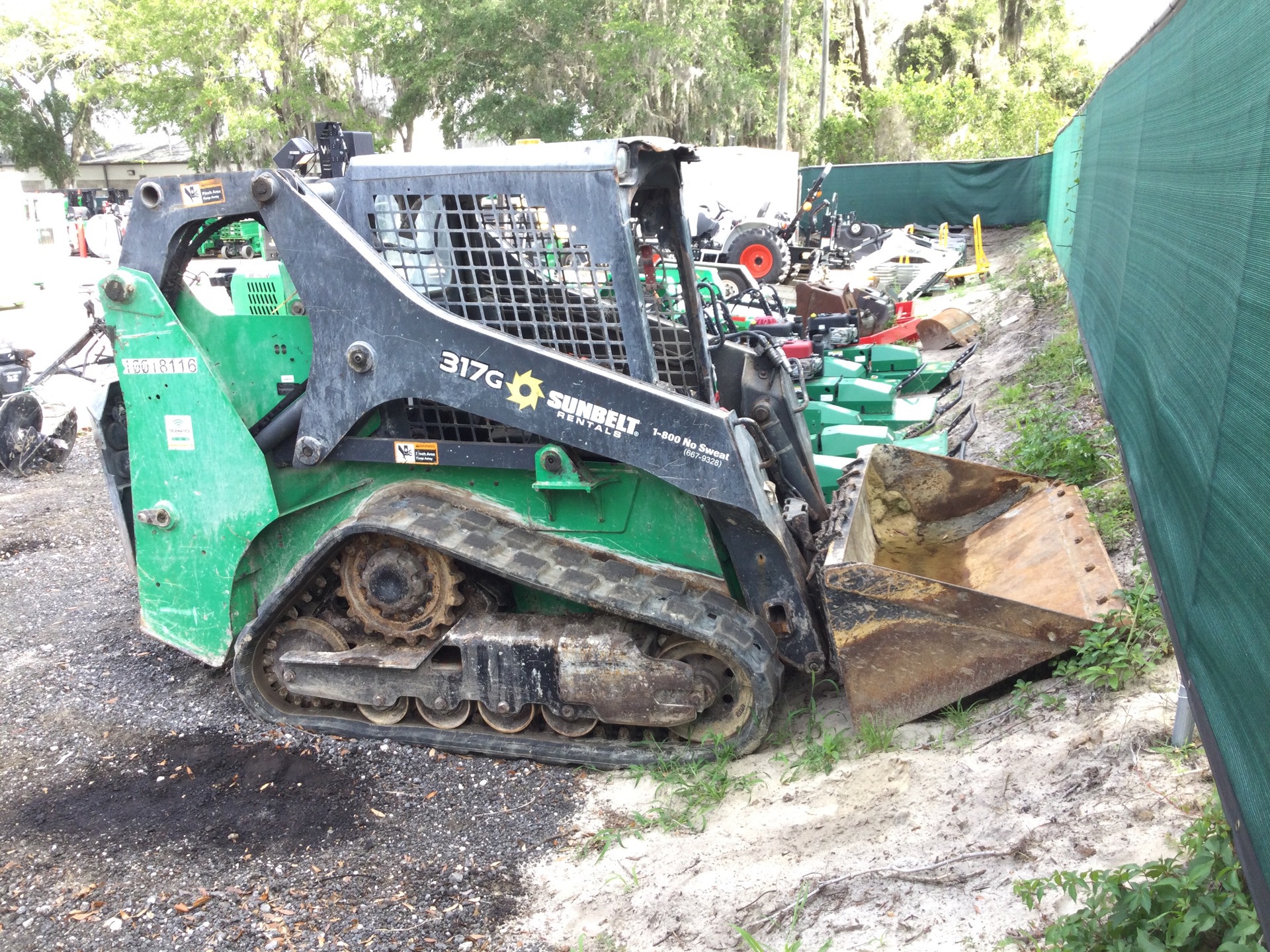 2018 John Deere 317G Compact Track Loader