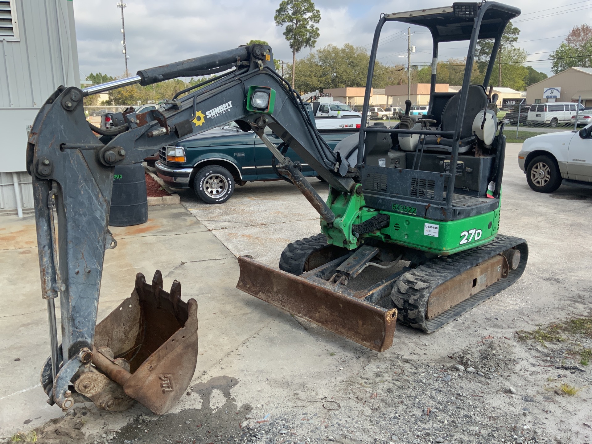 2013 John Deere 27D Mini Excavator