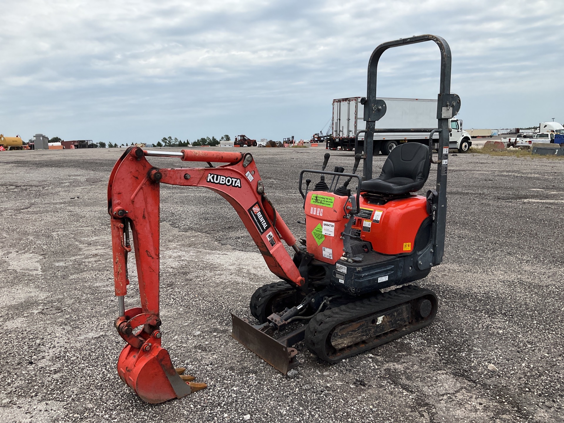 2018 Kubota K008-3 Mini Excavator