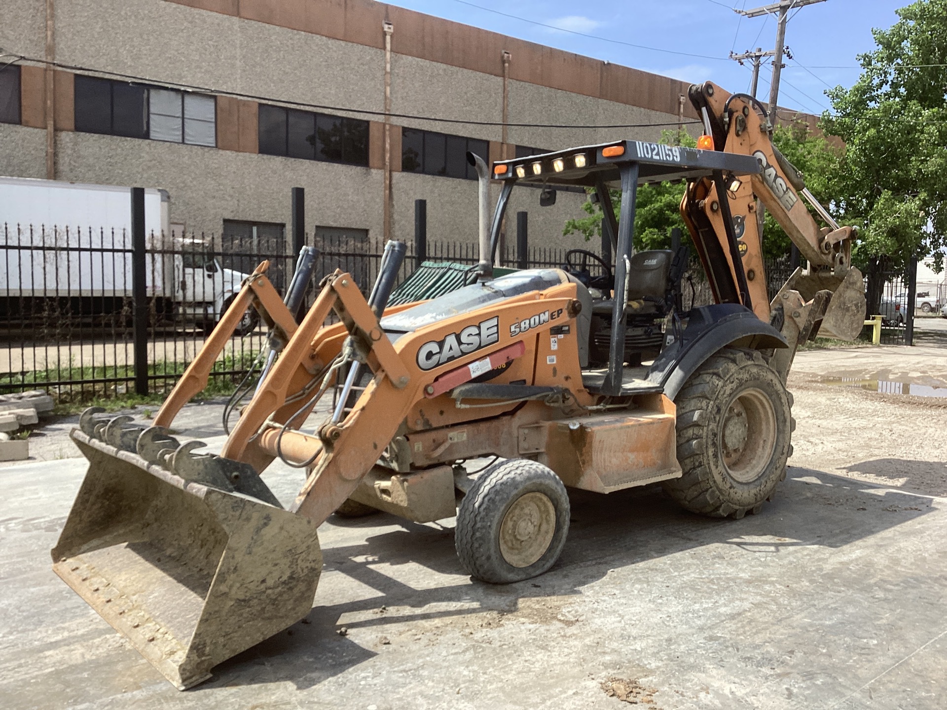 2015 Case 580N EP 4x2 Backhoe Loader