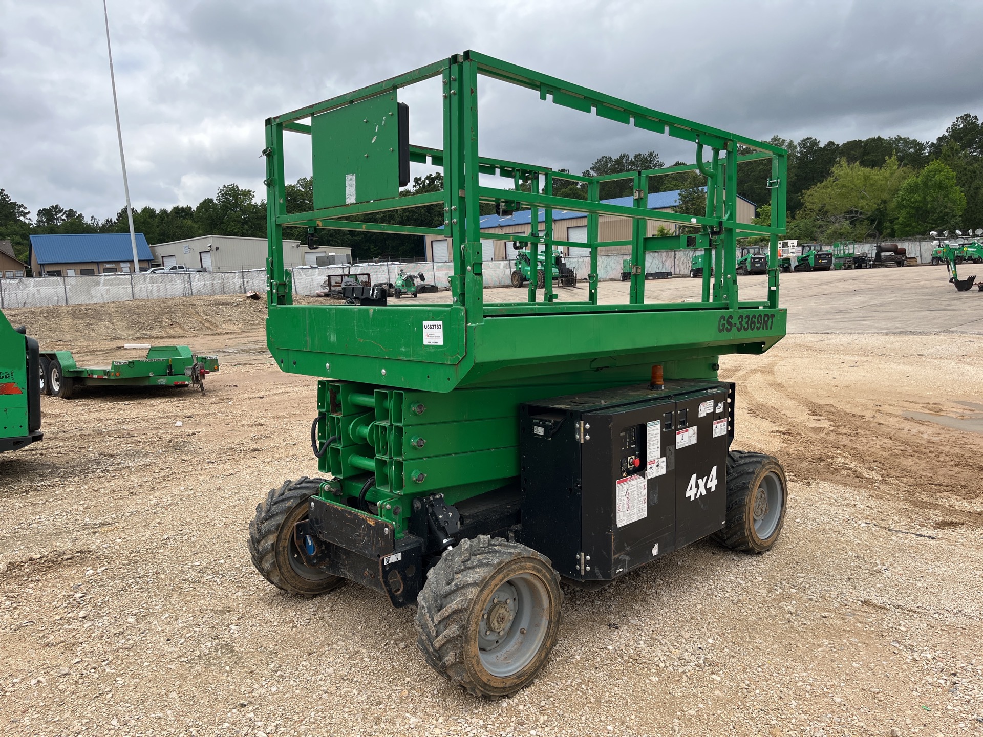 2016 Genie GS-3369RT Diesel Scissor Lift