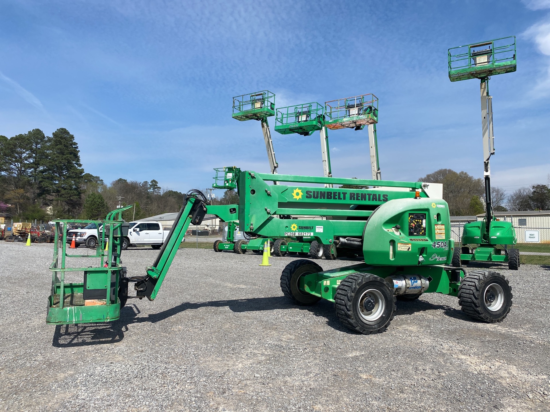 2015 JLG 450 AJ Series II 4WD Diesel Articulating Boom Lift