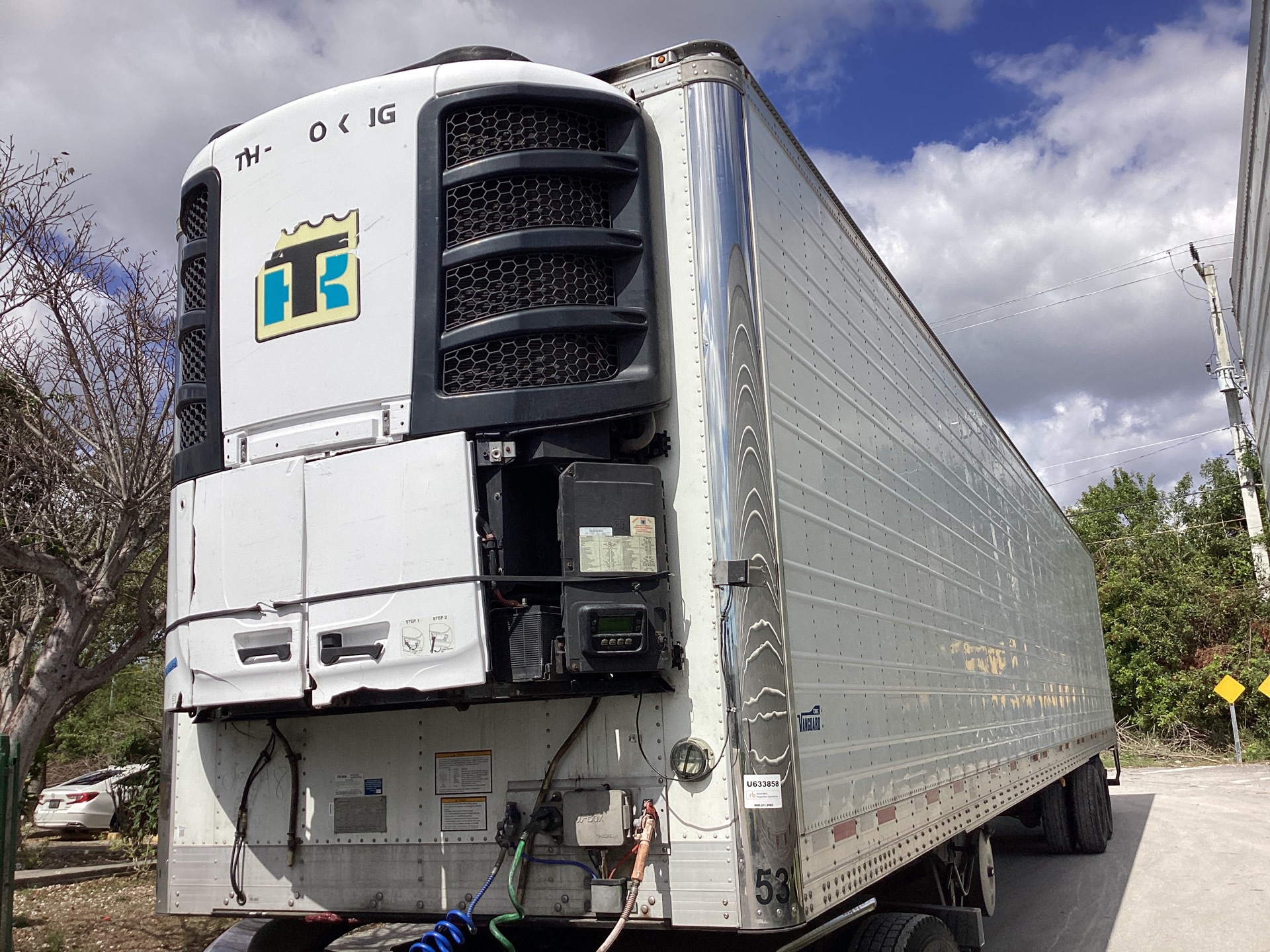 2019 Vanguard T/A Refrigerated Trailer