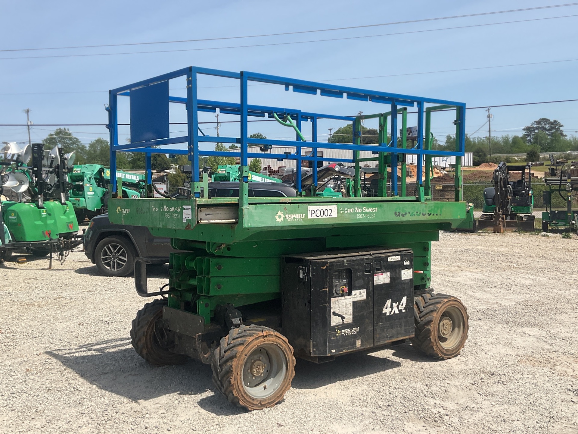 2014 Genie GS2669RT Dual Fuel 4x4 Scissor Lift