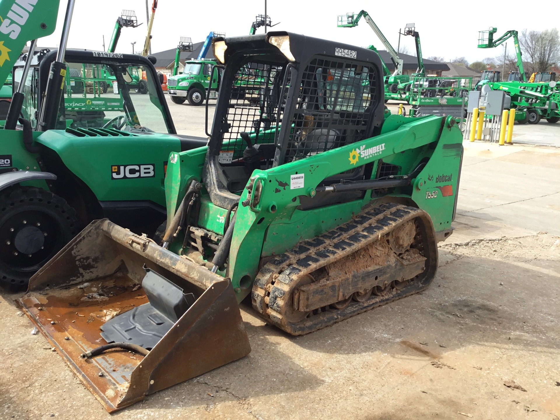 2017 Bobcat T550 Compact Track Loader