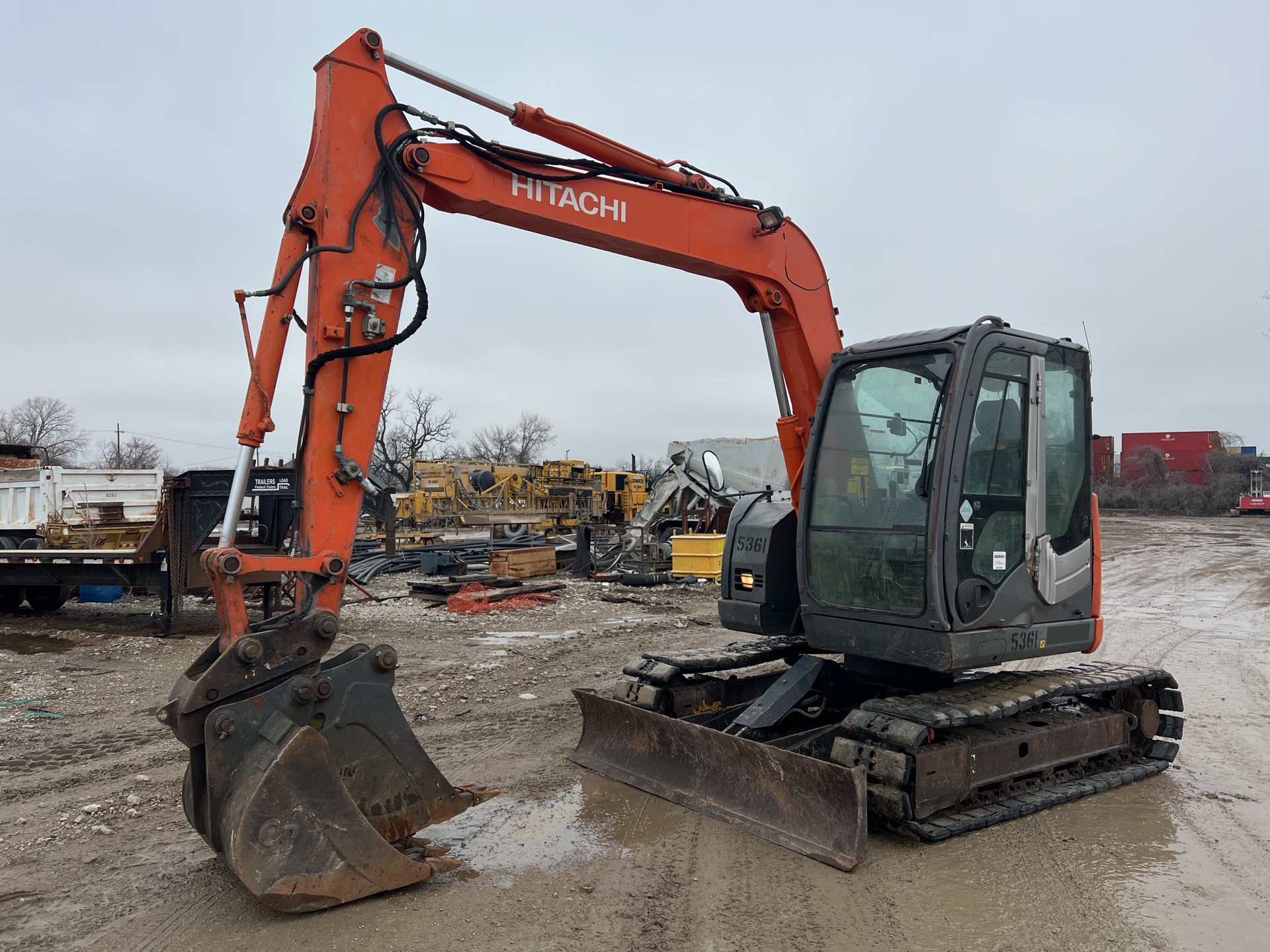 2011 Hitachi ZX75US-3 Tracked Excavator