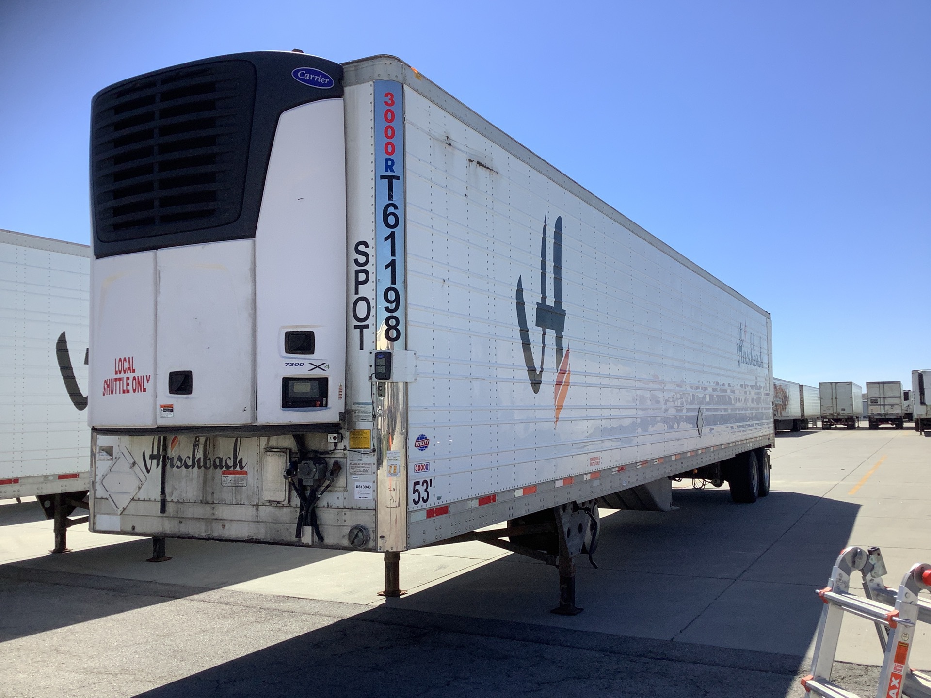 2016 Utility VS2RA 53 ft x 102 in T/A Refrigerated Trailer