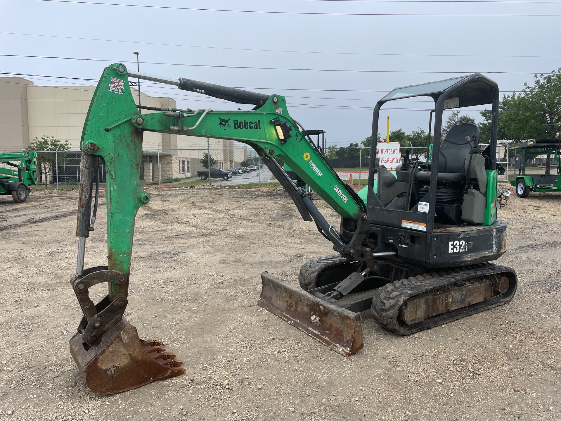 2017 Bobcat E32i Mini Excavator