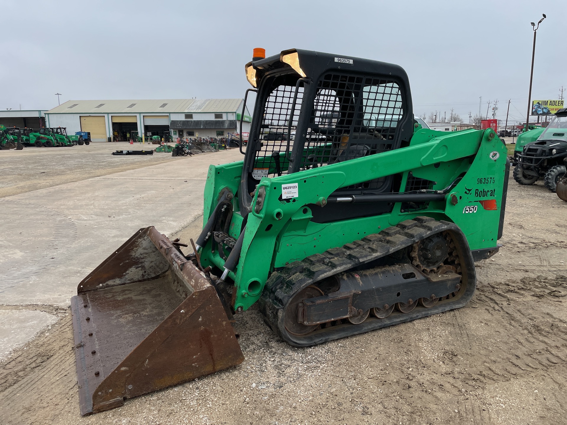 2017 Bobcat T550 Compact Track Loader