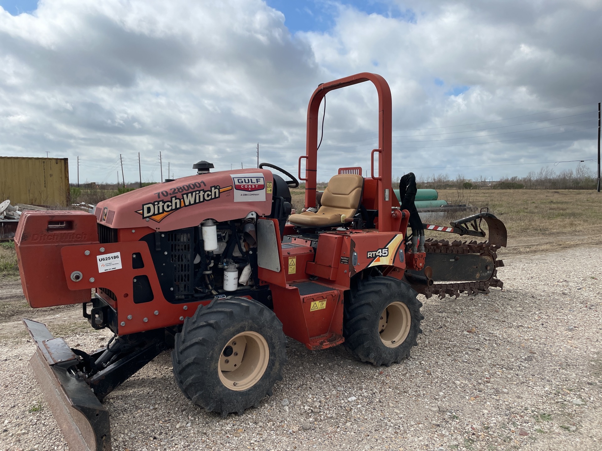 2015 Ditch Witch RT45 4x4 Trencher