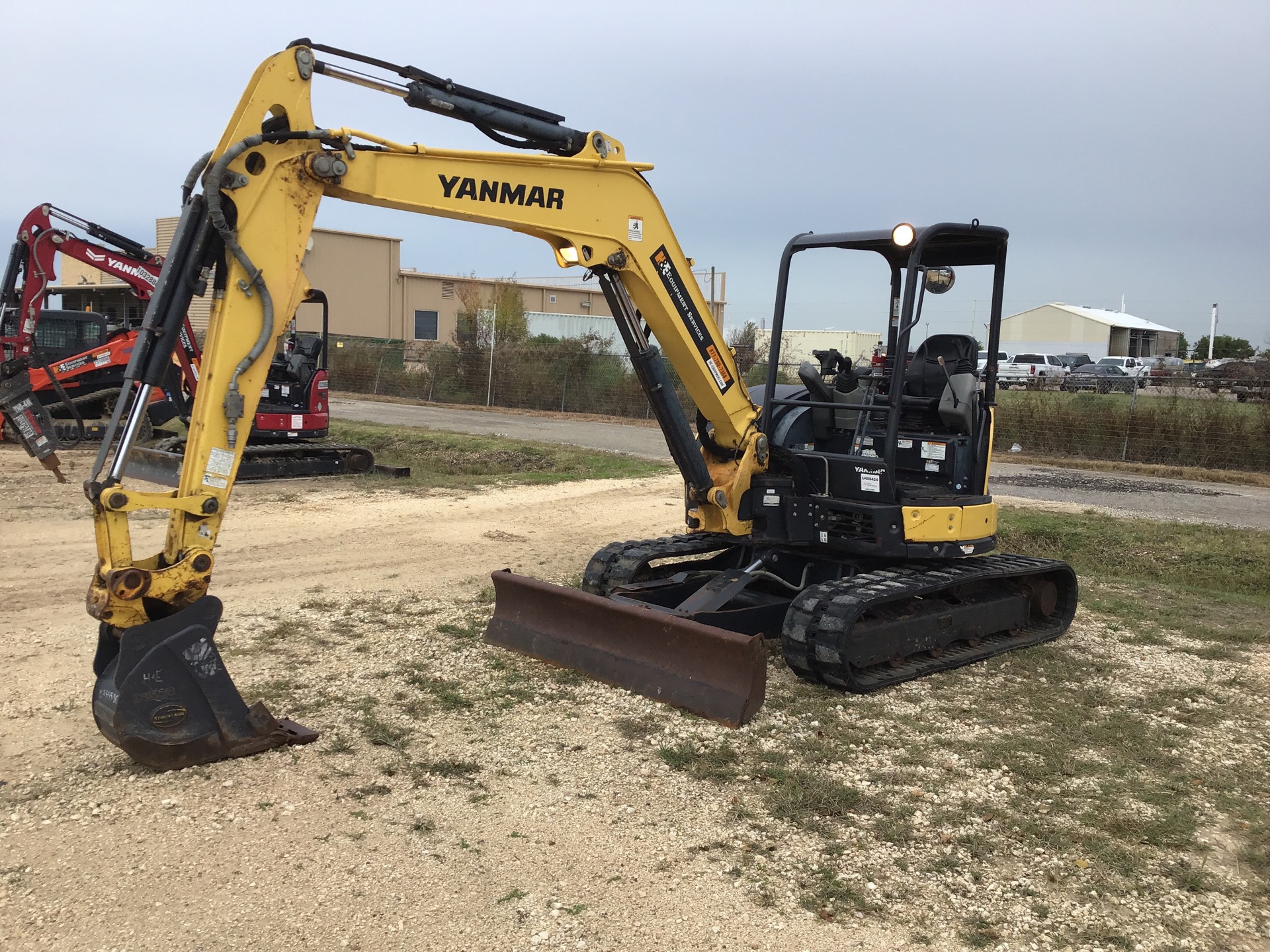 2017 Yanmar ViO55-6A Mini Excavator