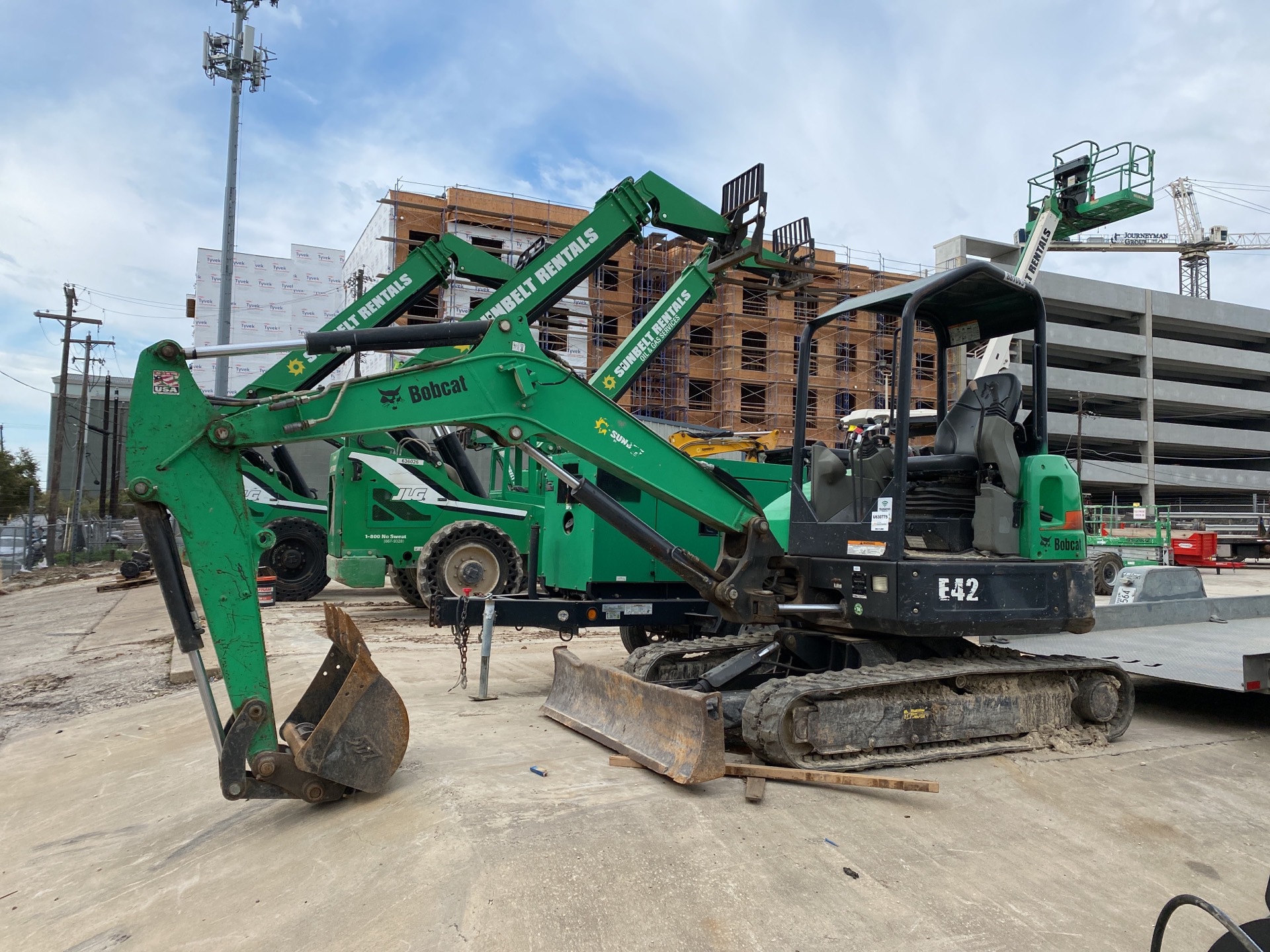 2016 Bobcat E42 Mini Excavator