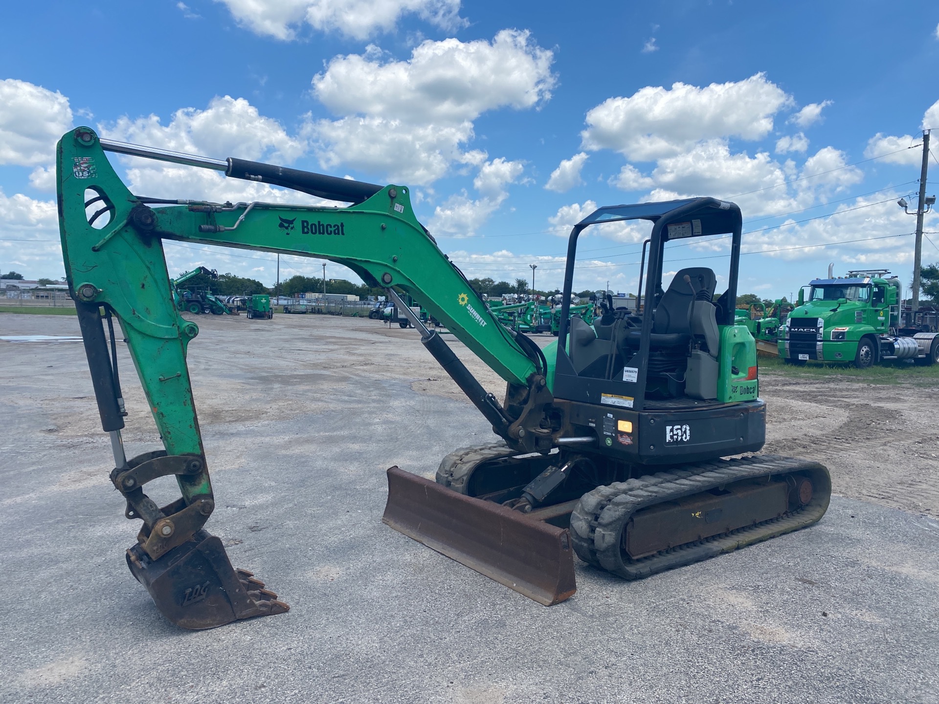 2015 Bobcat E50 Mini Excavator