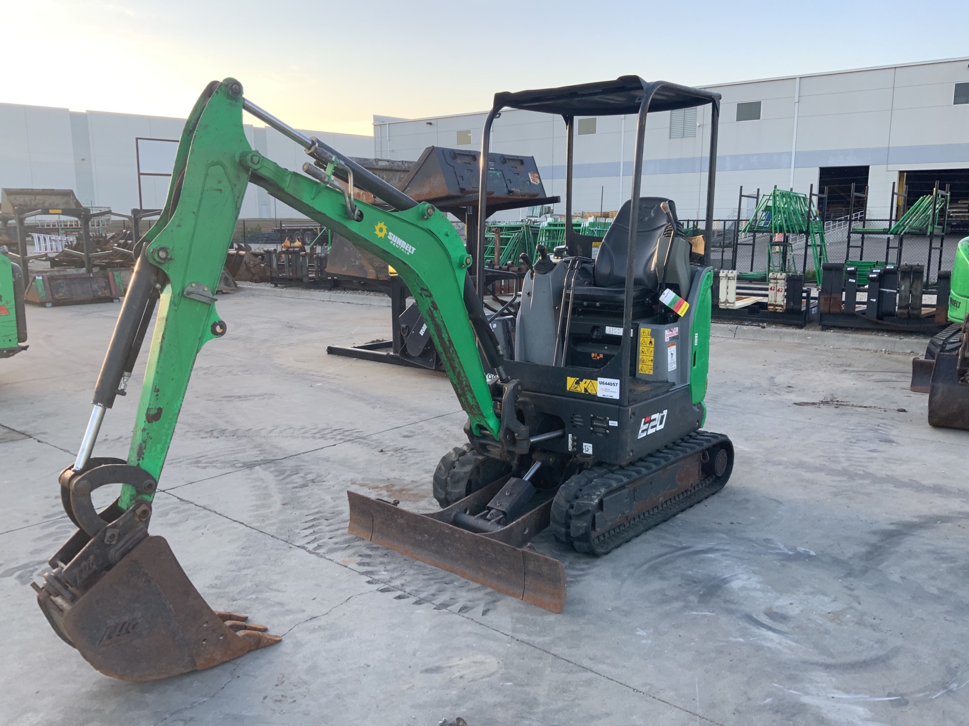 2016 Bobcat E20 Mini Excavator