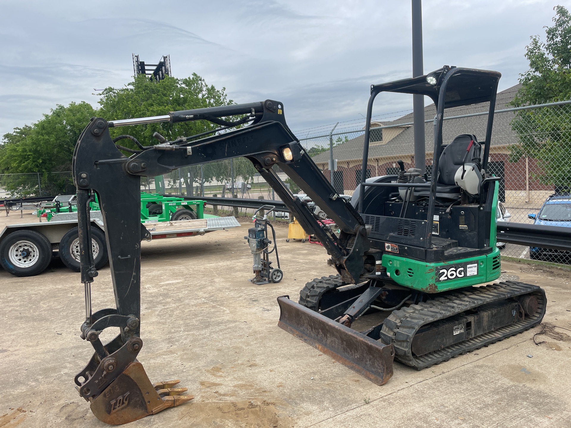 2017 John Deere 26G Mini Excavator