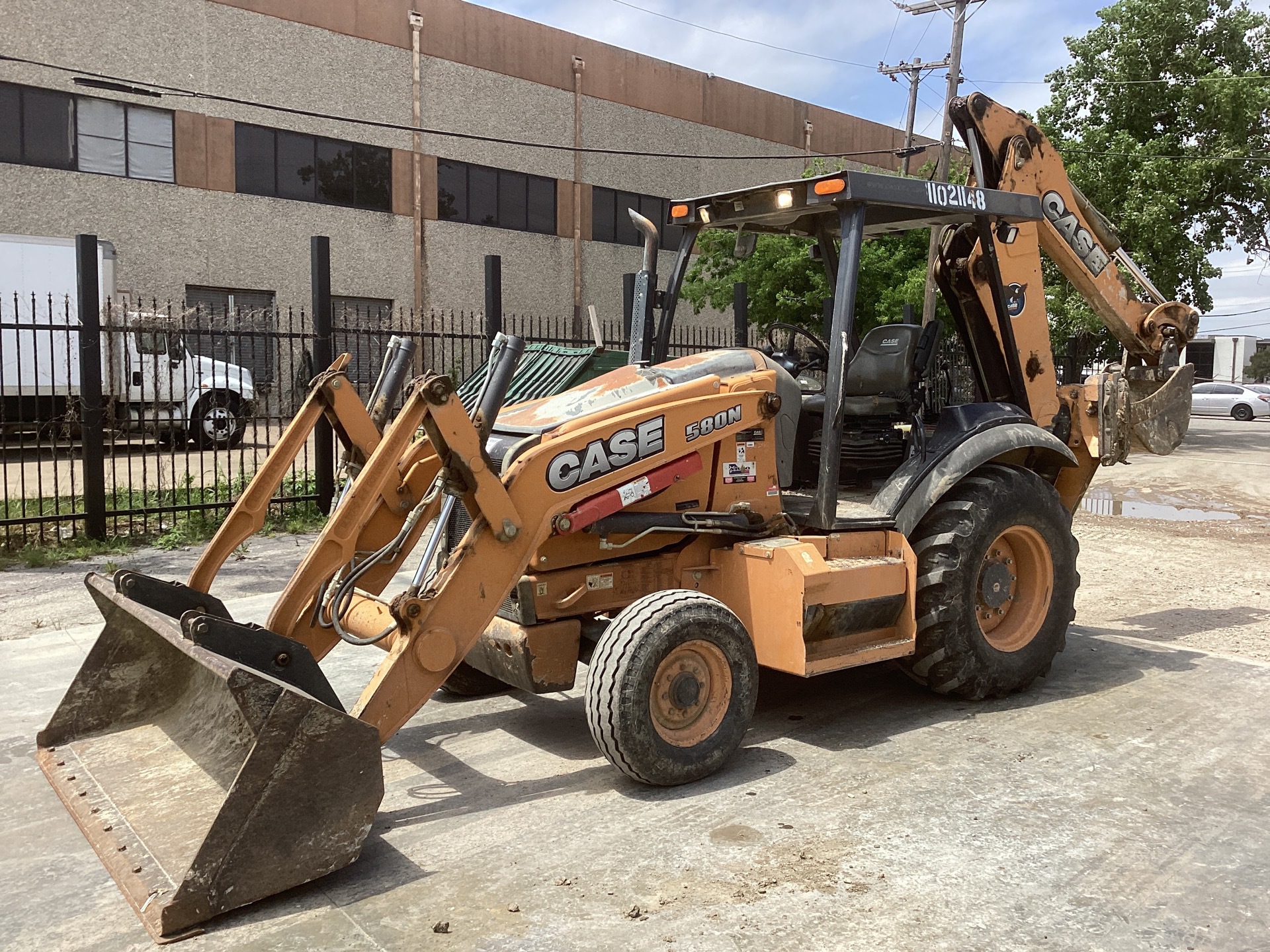 2014 Case 580N 4x2 Backhoe Loader