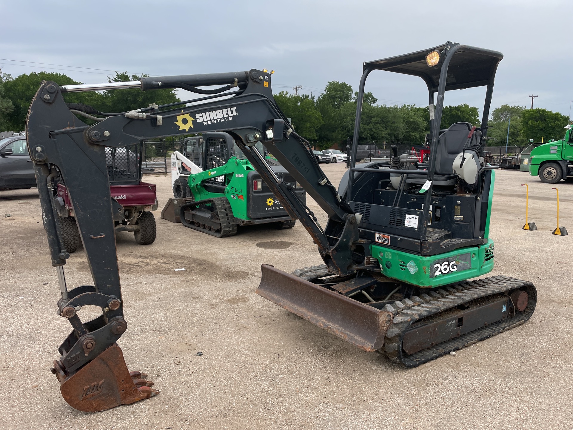 2015 John Deere 26G Mini Excavator