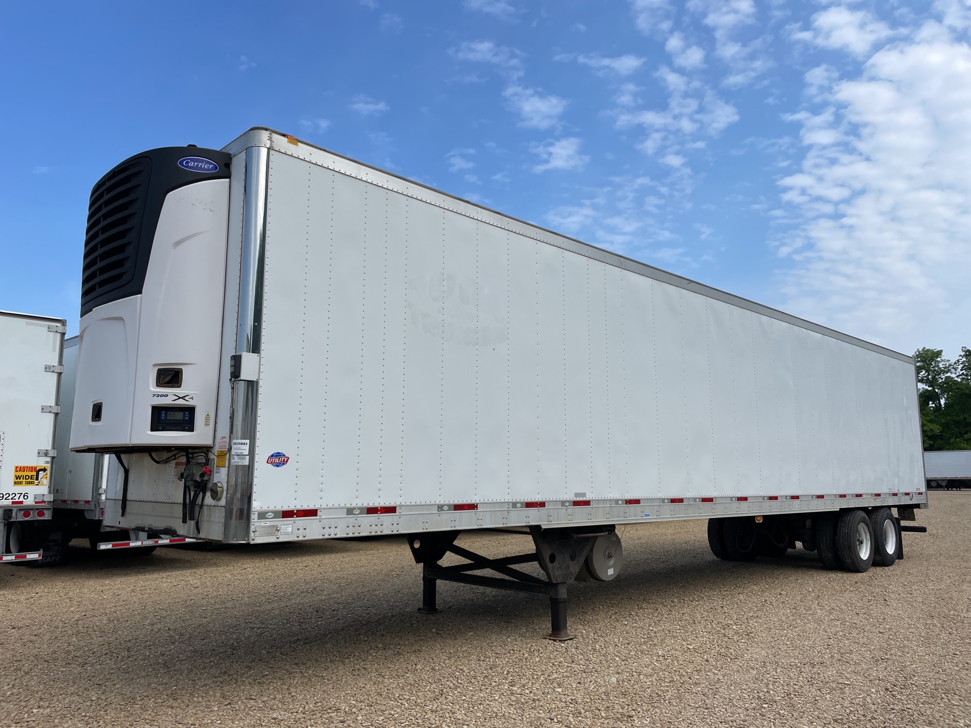 2015 Utility VS2RA 48 ft T/A Refrigerated Trailer