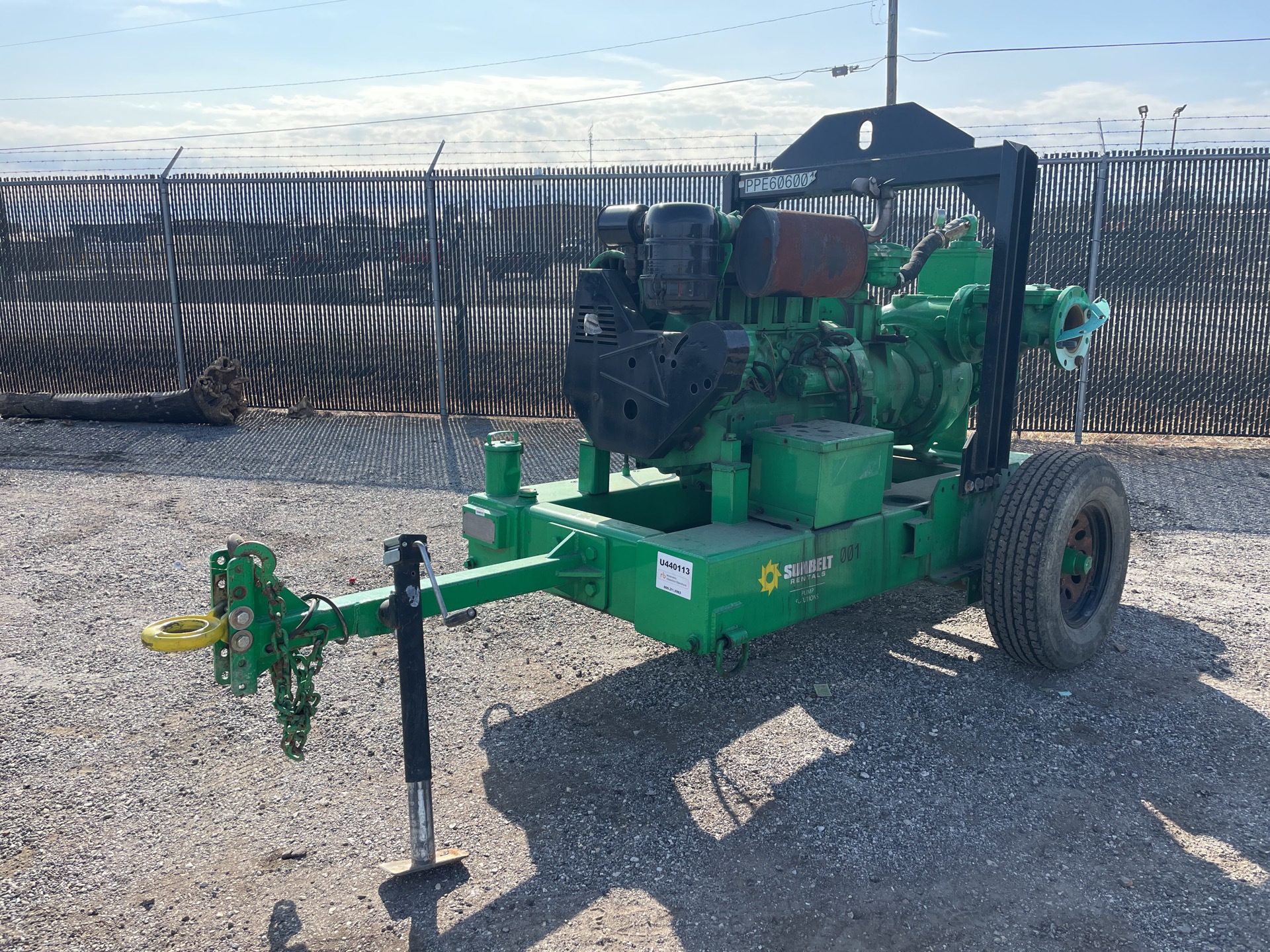 2016 Pioneer PP66S12L71E038 Trailer-Mounted Water Pump