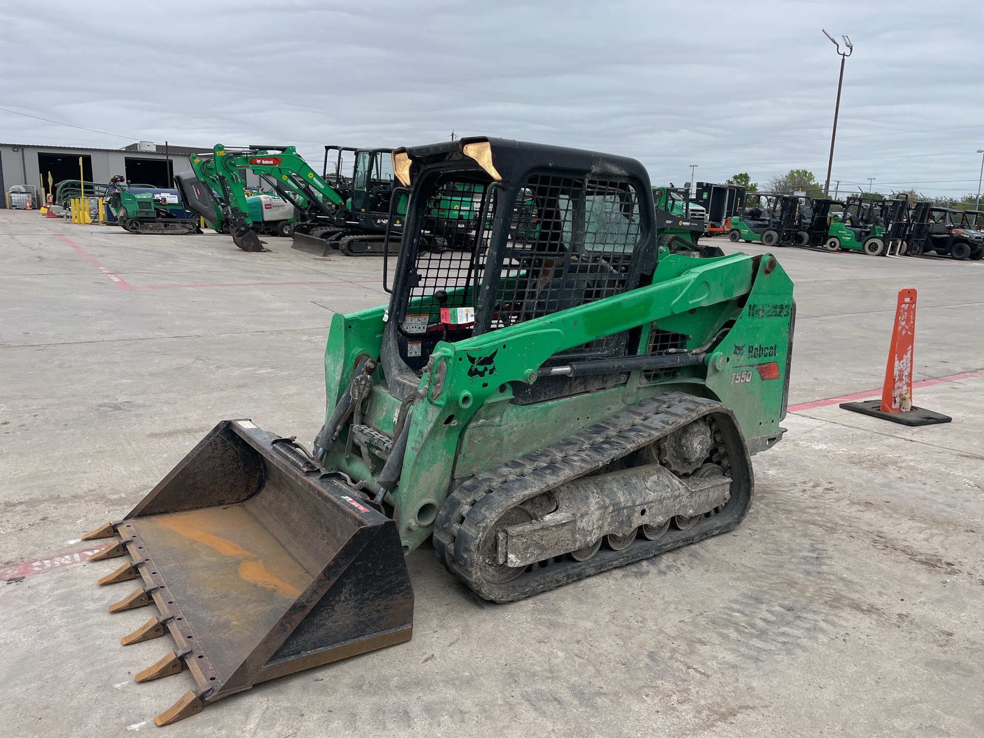 2017 Bobcat T550 Compact Track Loader