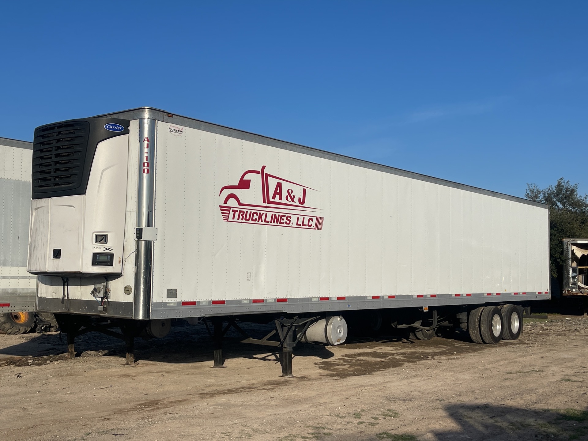 2015 Wabash RFALHSA 53 ft T/A Refrigerated Trailer