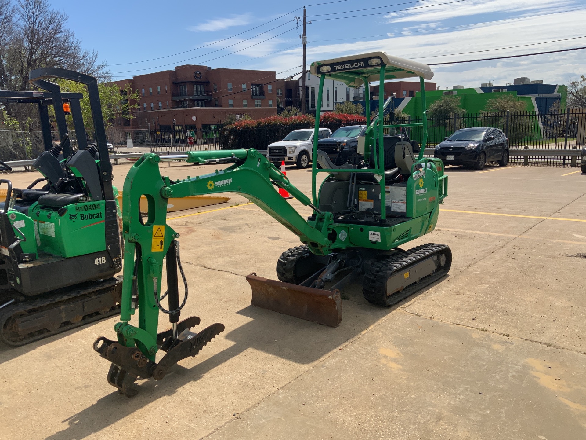 2019 Takeuchi TB216 Hydrid Mini Excavator