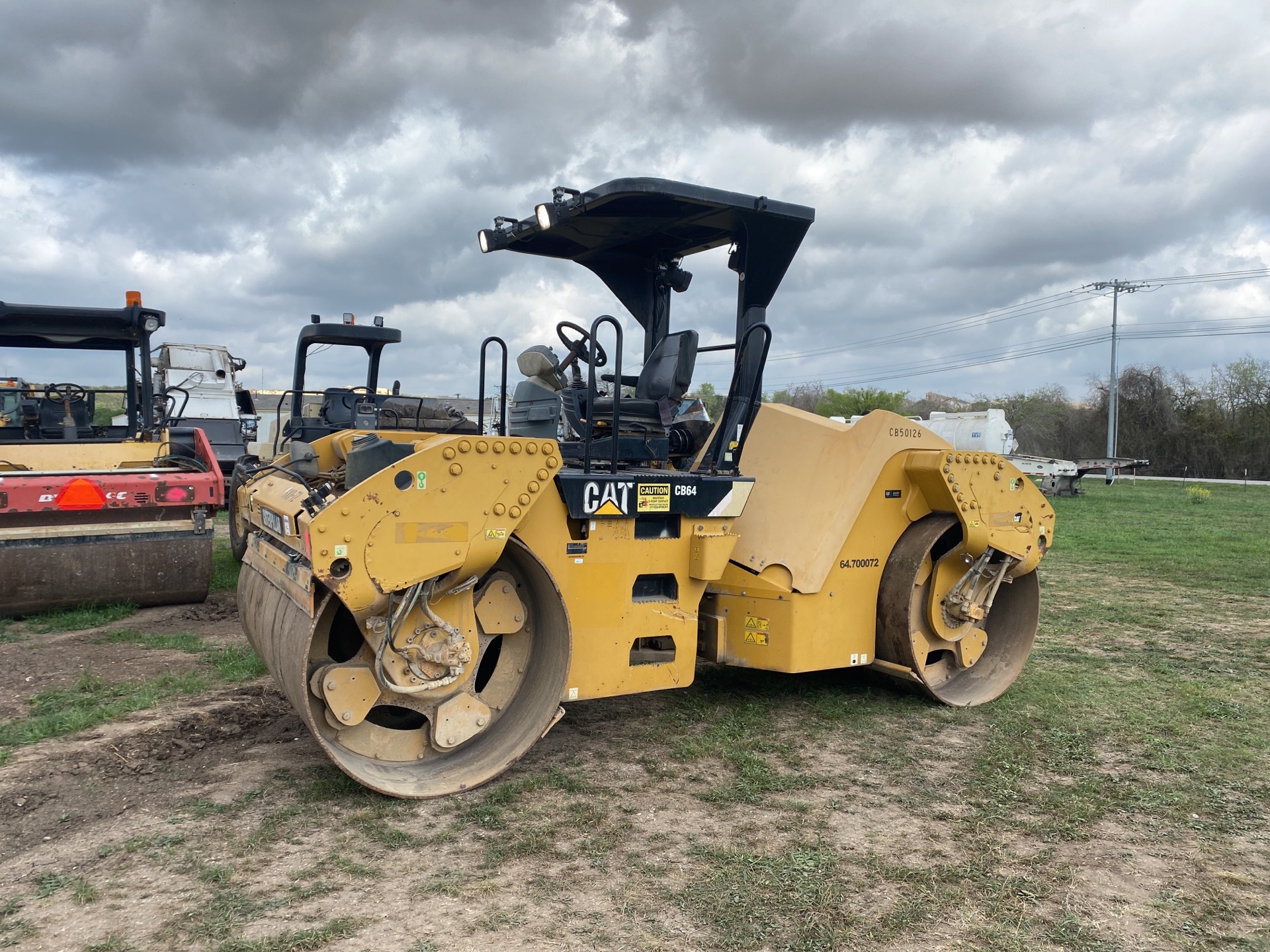 2014 Cat CB64 Double Drum Roller