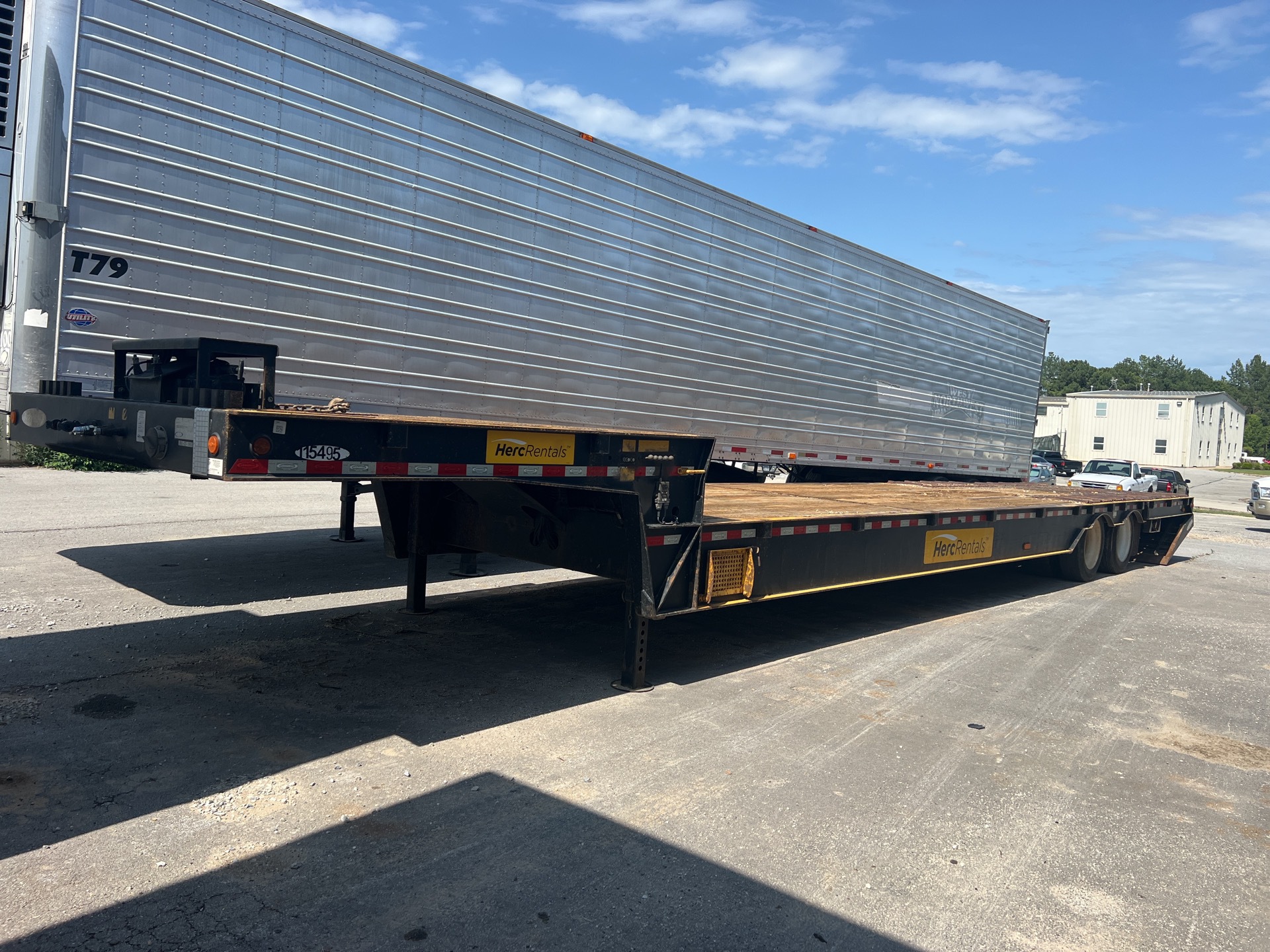 2014 Ledwell LW48 HT2-10-PB 48 ft T/A Hydraulic Tail Trailer