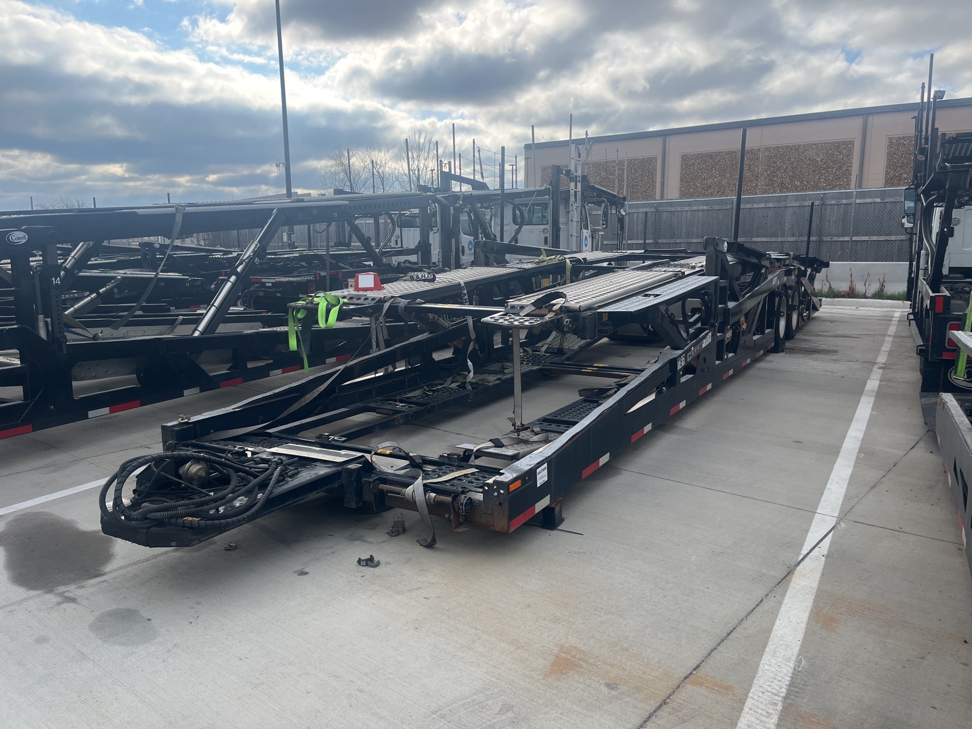 2018 Cottrell CX-09LS3 T/A 6 Car Open Car Carrier Trailer