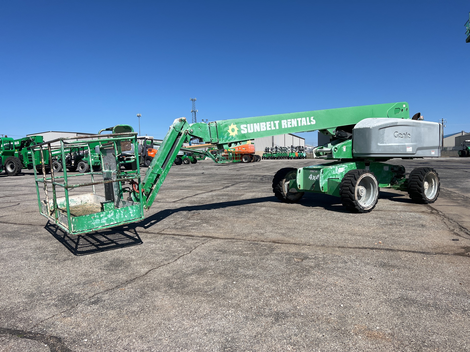 2014 Genie S-65 4WD Diesel Telescopic Boom Lift