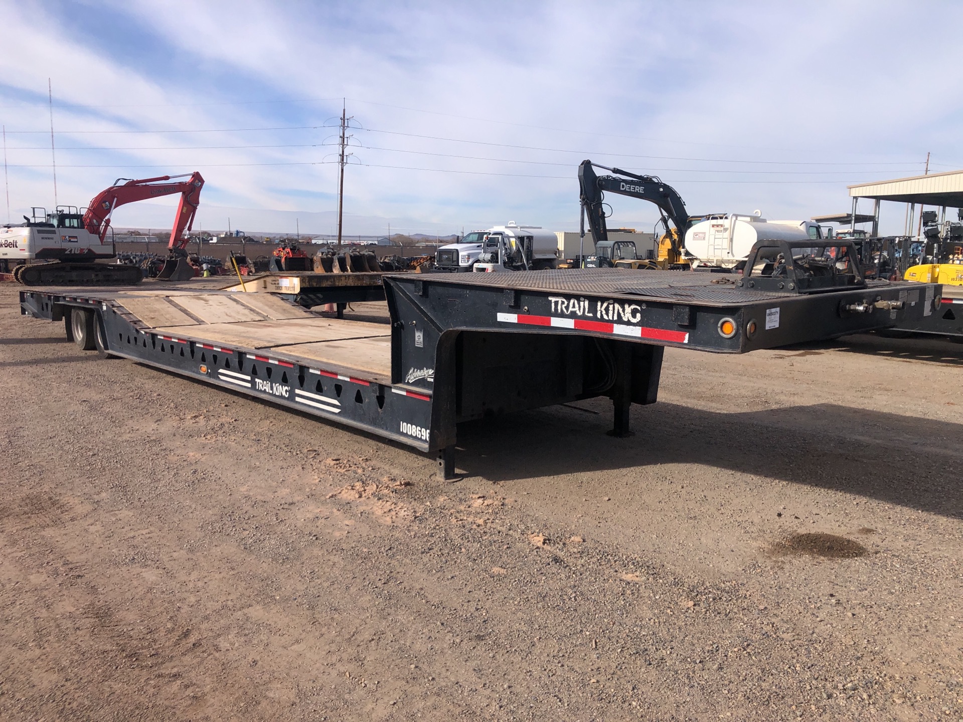 2012 Trail King TK70HT T/A Hydraulic Tail Trailer