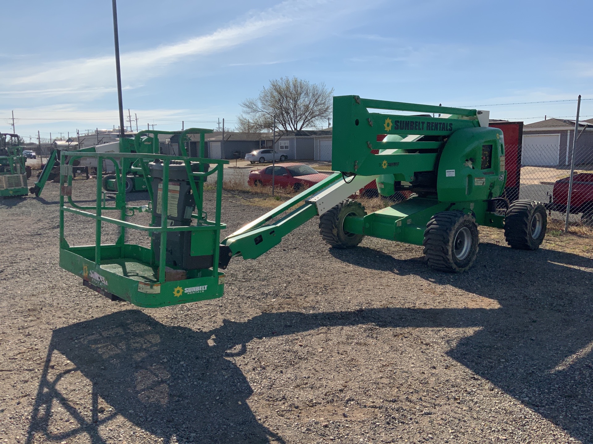 2015 JLG 450A Series II 4WD Dual Fuel Articulating Boom Lift