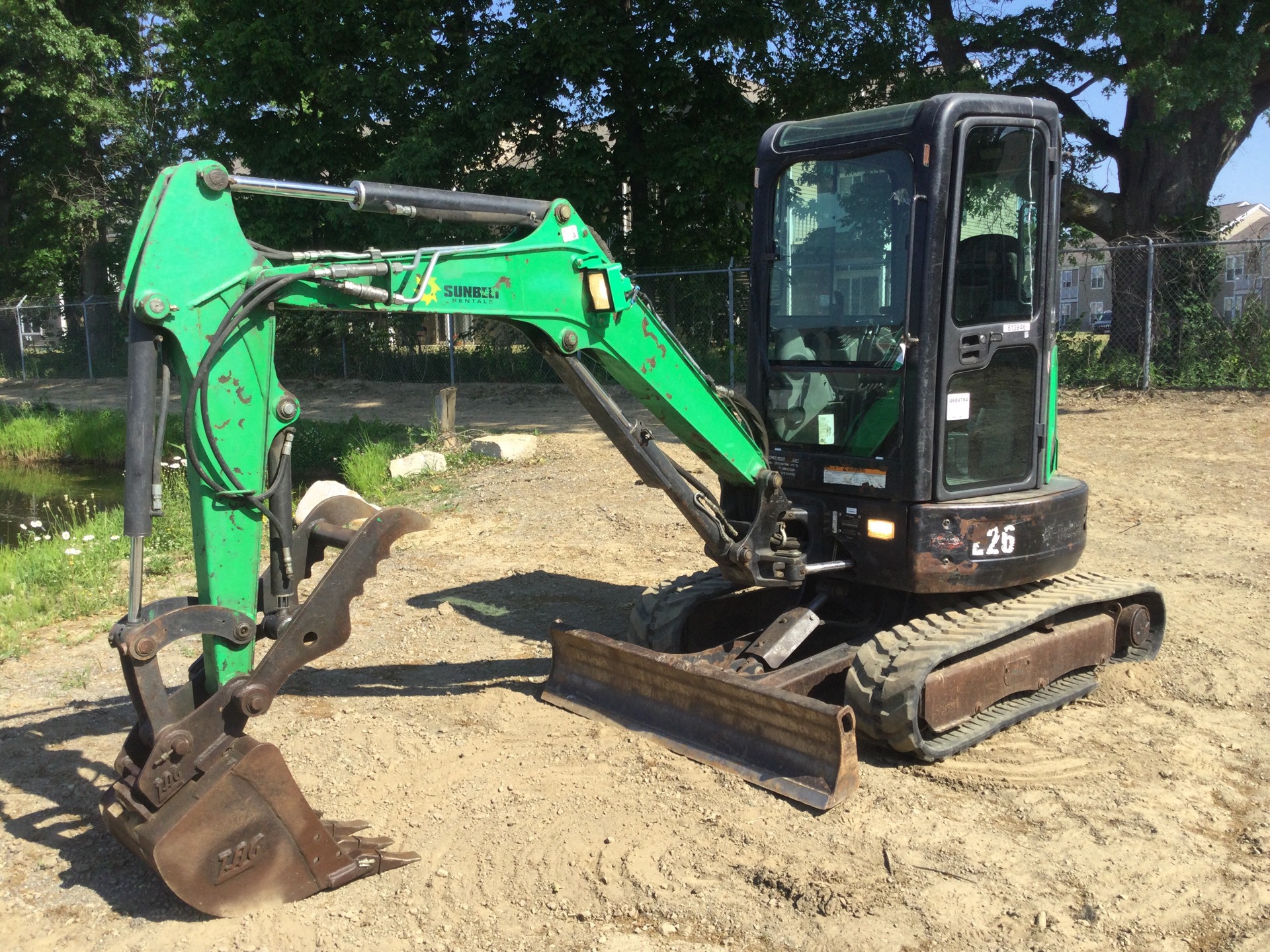 2014 Bobcat E26 GM Mini Excavator