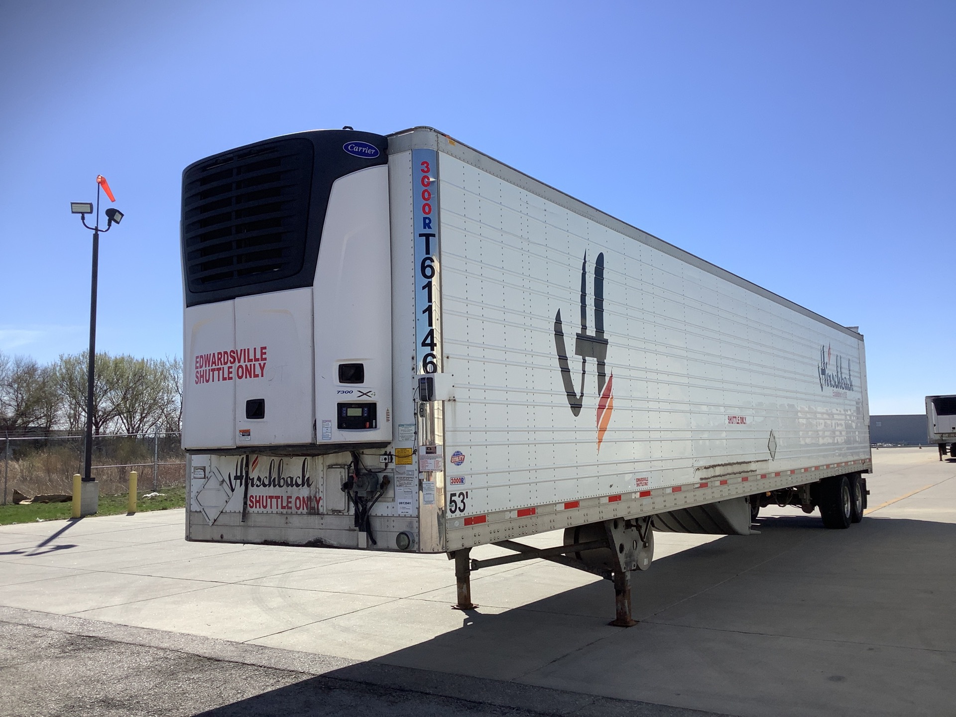 2016 Utility VS2RA 53 ft T/A Refrigerated Trailer