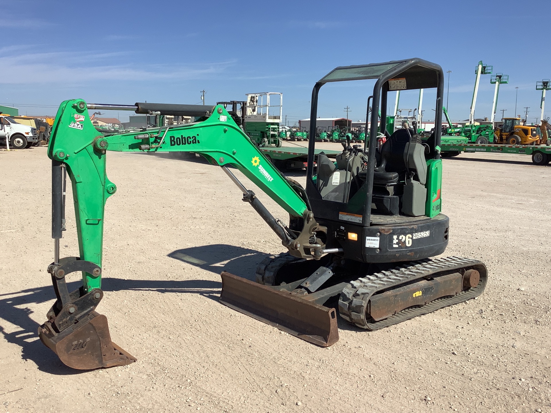 2017 Bobcat E26 Mini Excavator