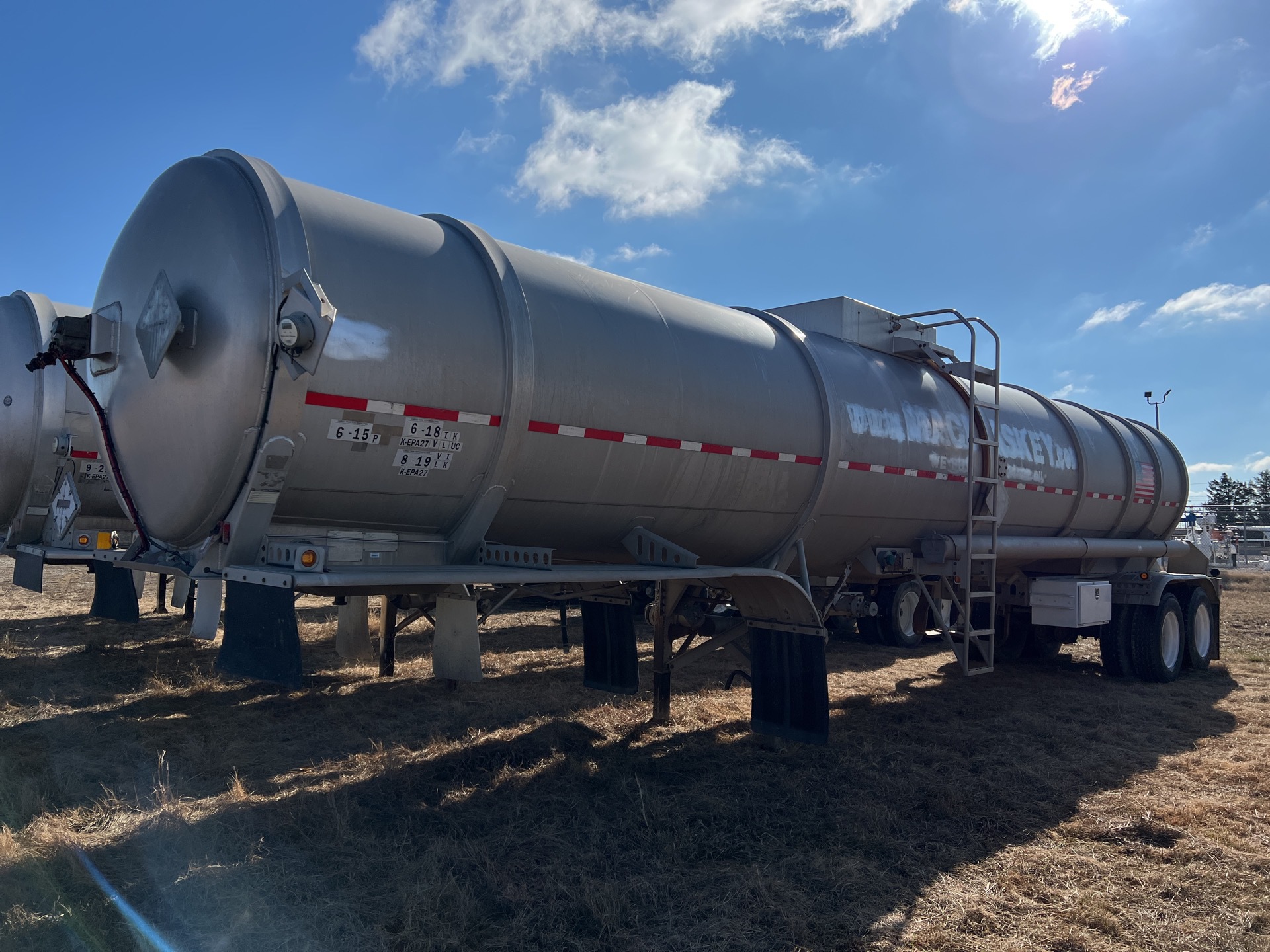 2008 Stephens 9240 gal T/A Tanker Trailer