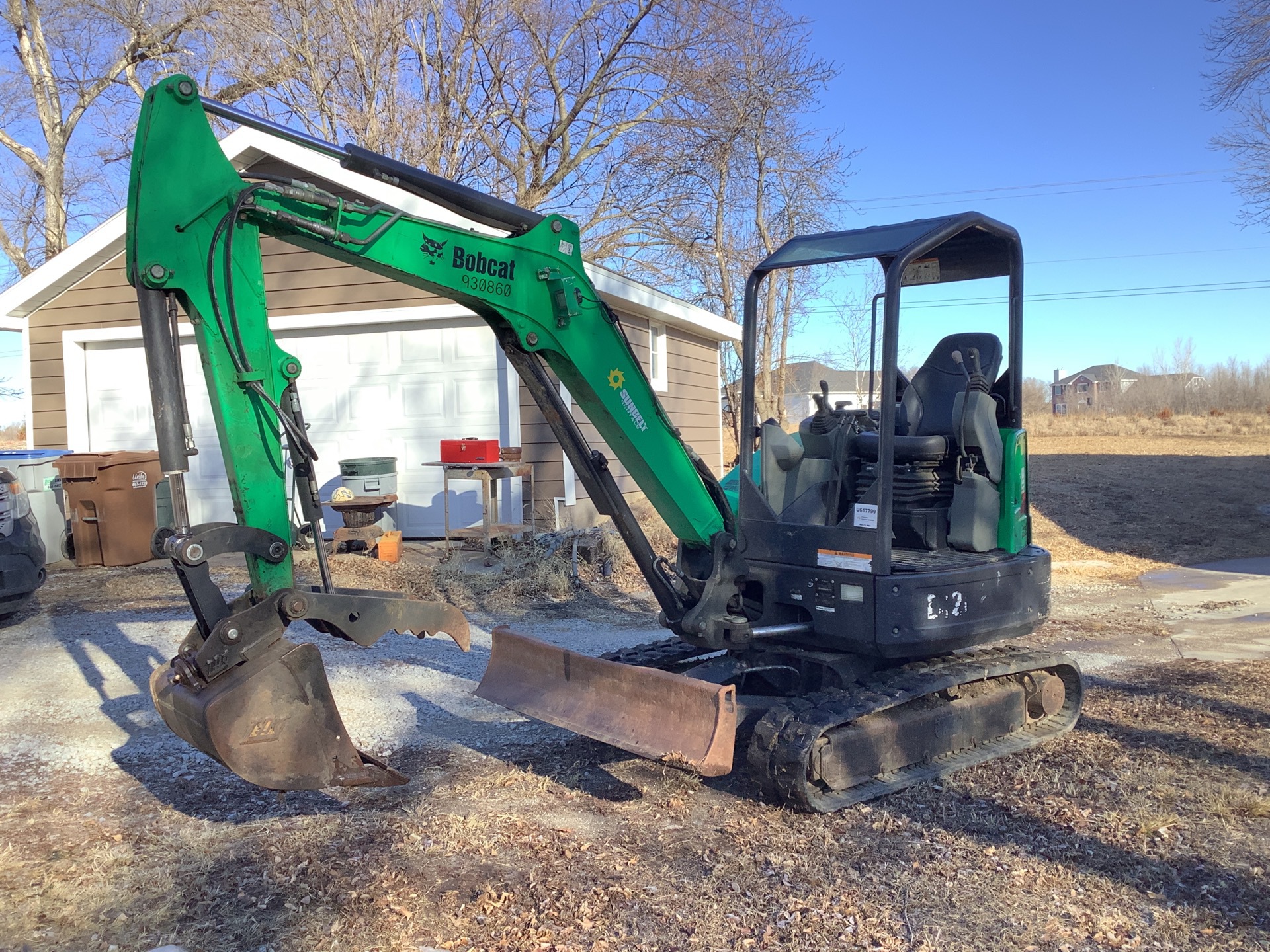 2016 Bobcat E32i Mini Excavator