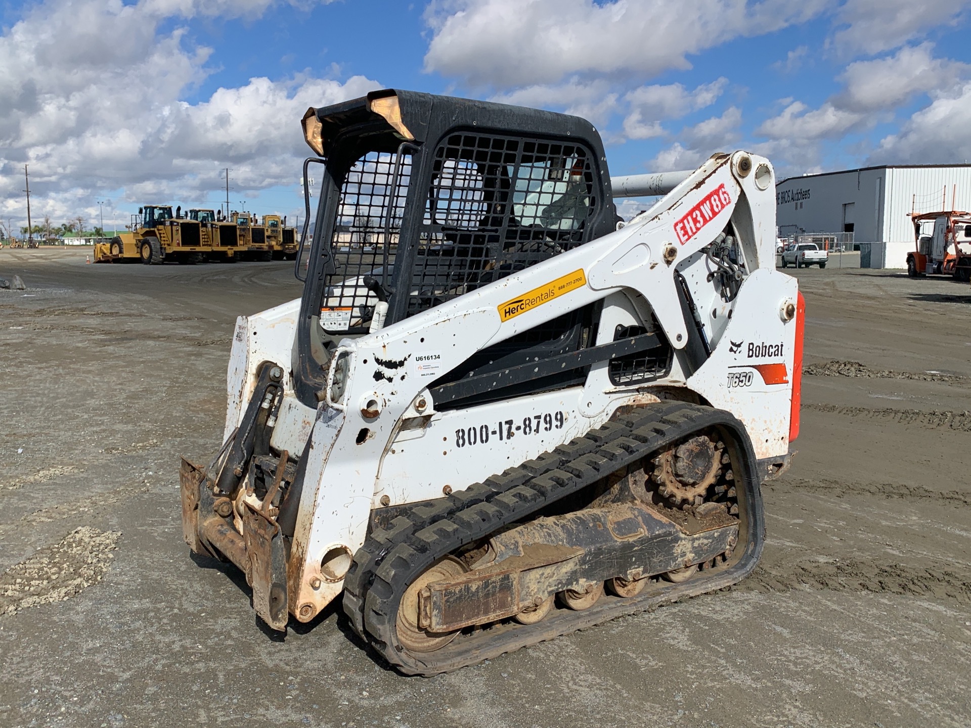 2017 Bobcat T650 Compact Track Loader